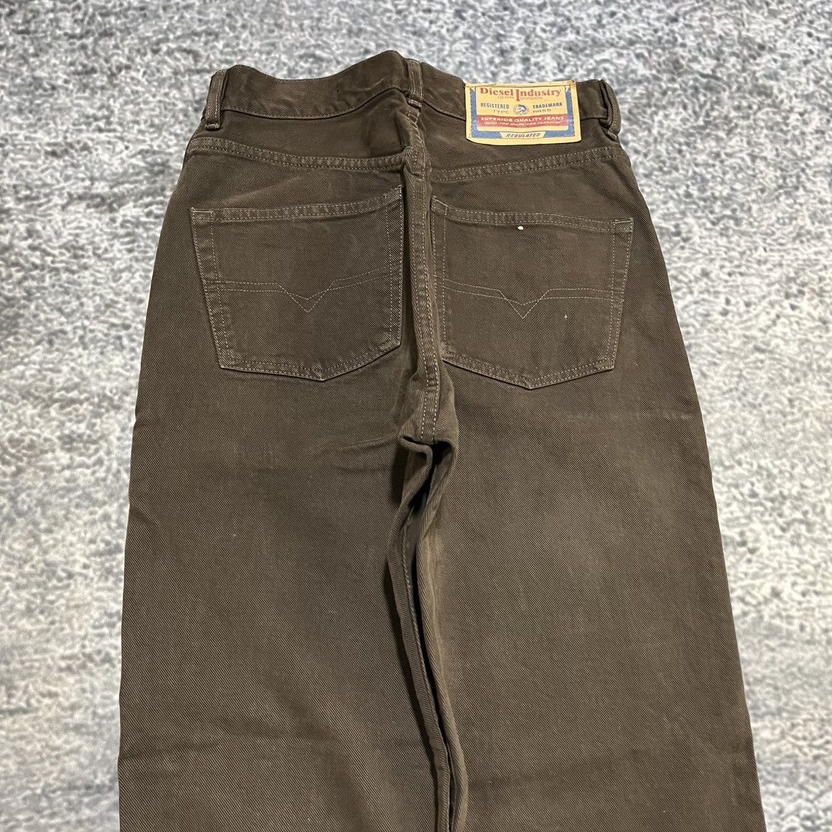 Diesel Vintage Diesel Industry Basic Jeans Brown Straight 27x31 Size US 27 - 3 Thumbnail