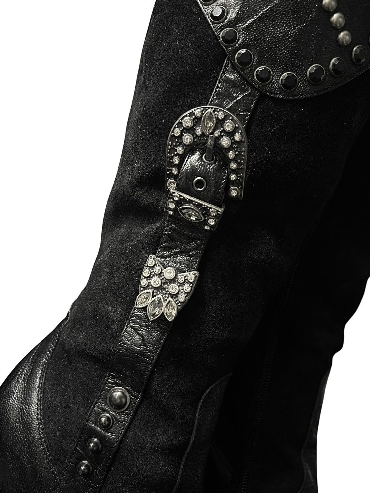 Cowboy Equipment Vintage El Dantes over-the-knee high boots Size 37 Size US 7 / IT 37 - 2 Thumbnail