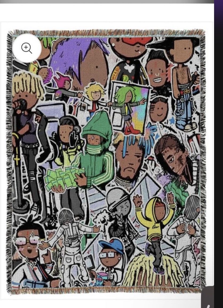 Kodone 🛩️Kodone Lil Uzi Vert Blanket🛩️ Size ONE SIZE - 5 Thumbnail