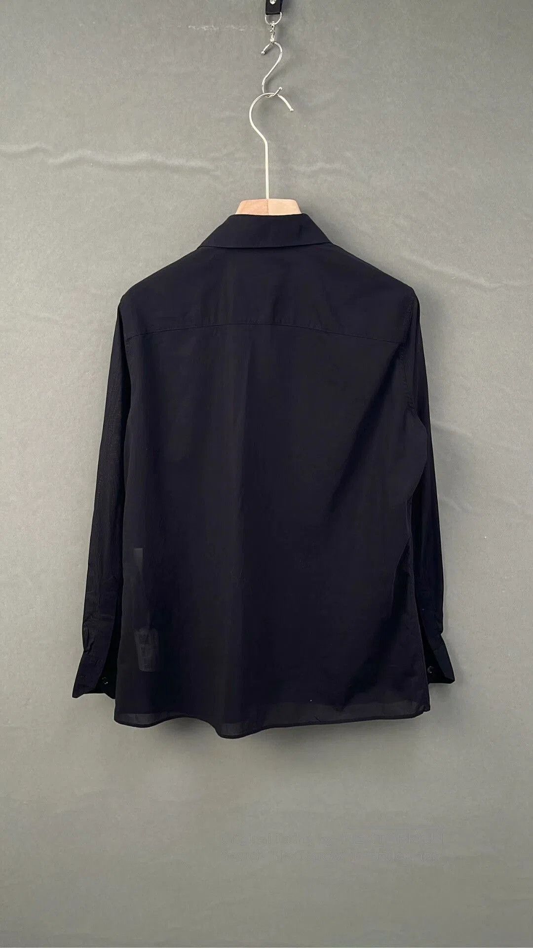 Celine CELINE Black Cotton Top. Size S / US 4 / IT 40 - 2 Thumbnail