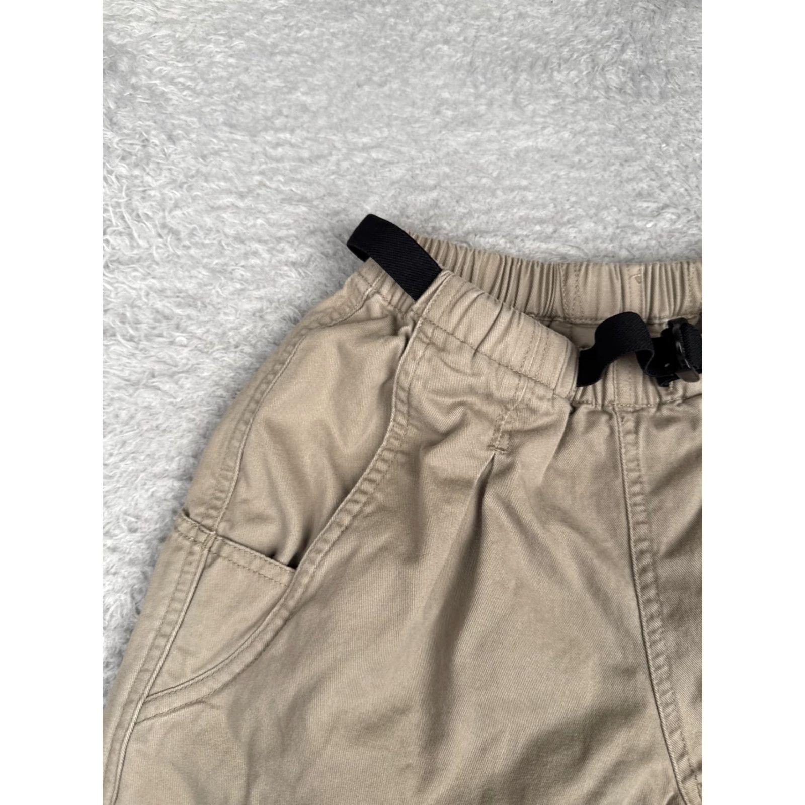 Patagonia Patagonia Shorts Women XS Beige Belted Pleated Cotton Twill Climb Hike Short Regular Chino Pockets Logo Outdoor Vintage No (adjusted per rules) Size 26" / US 2 / IT 38 - 4 Thumbnail