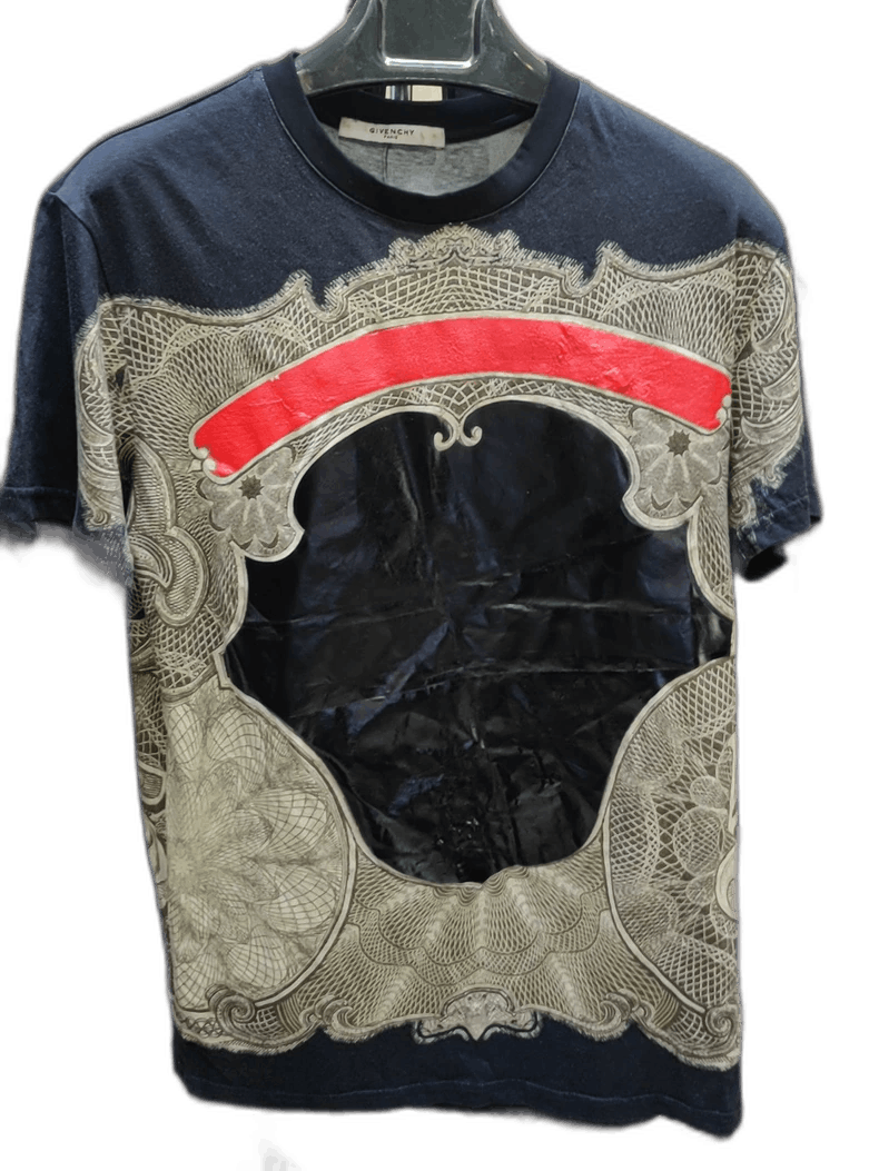 Givenchy Givenchy Black Short Sleeve Print Tee Size US XS / EU 42 / 0 - 1 Thumbnail