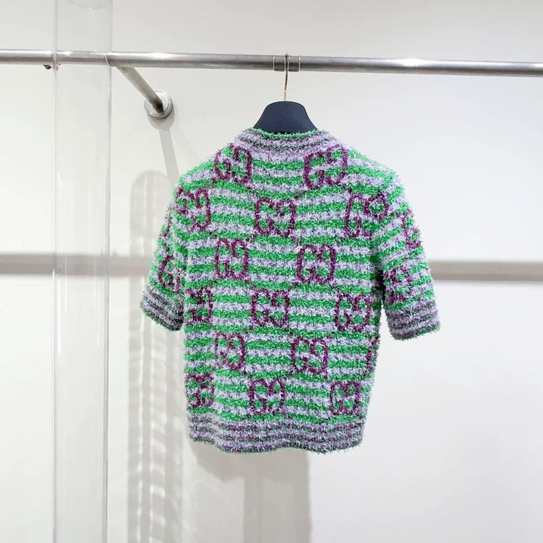 Gucci Gucci Knitted short sleeves Size US M / EU 48-50 / 2 - 2 Thumbnail