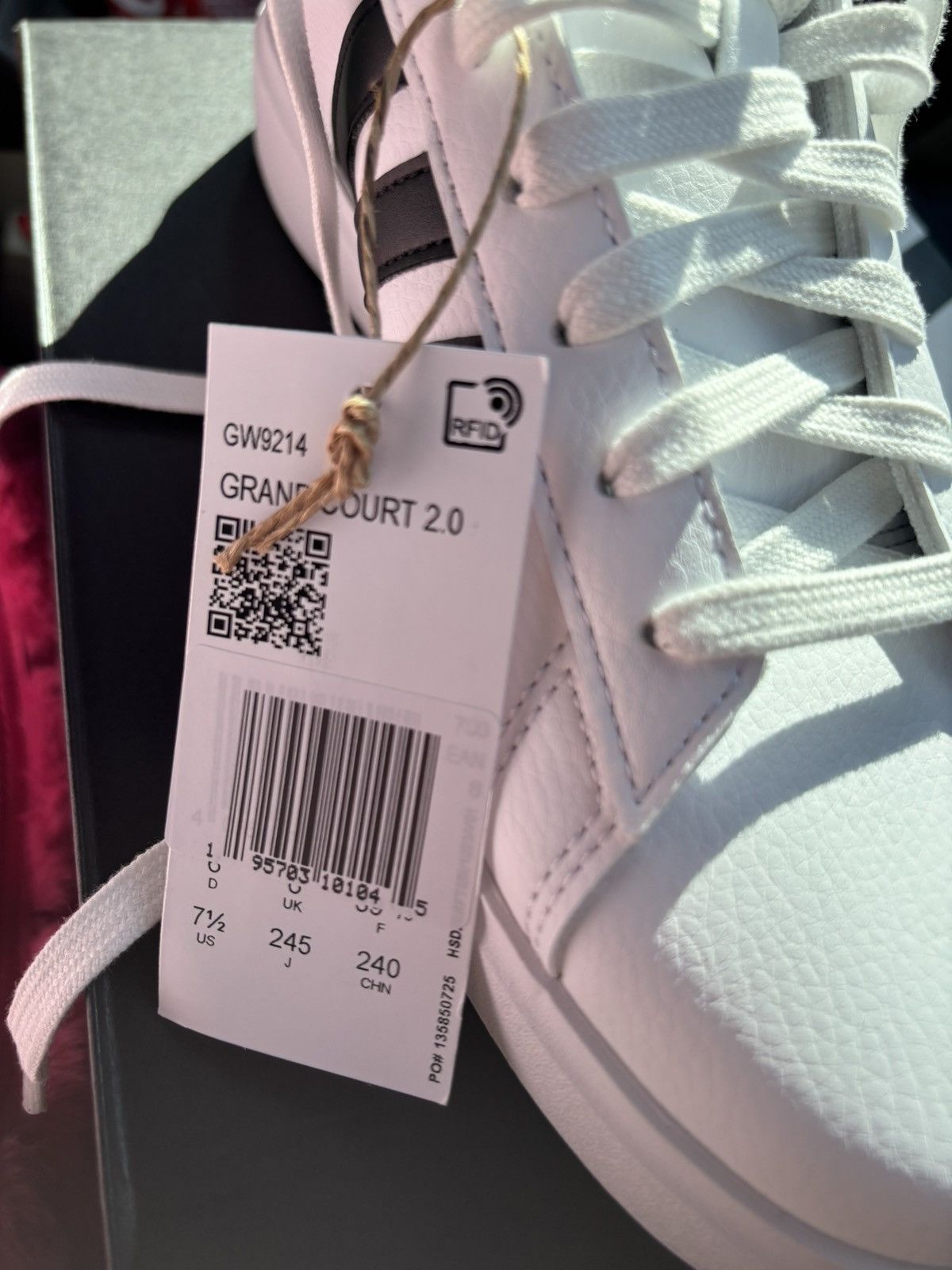 Adidas Women’s Adidas Grand Court 2.0 Size US 7.5 / IT 37.5 - 2 Thumbnail
