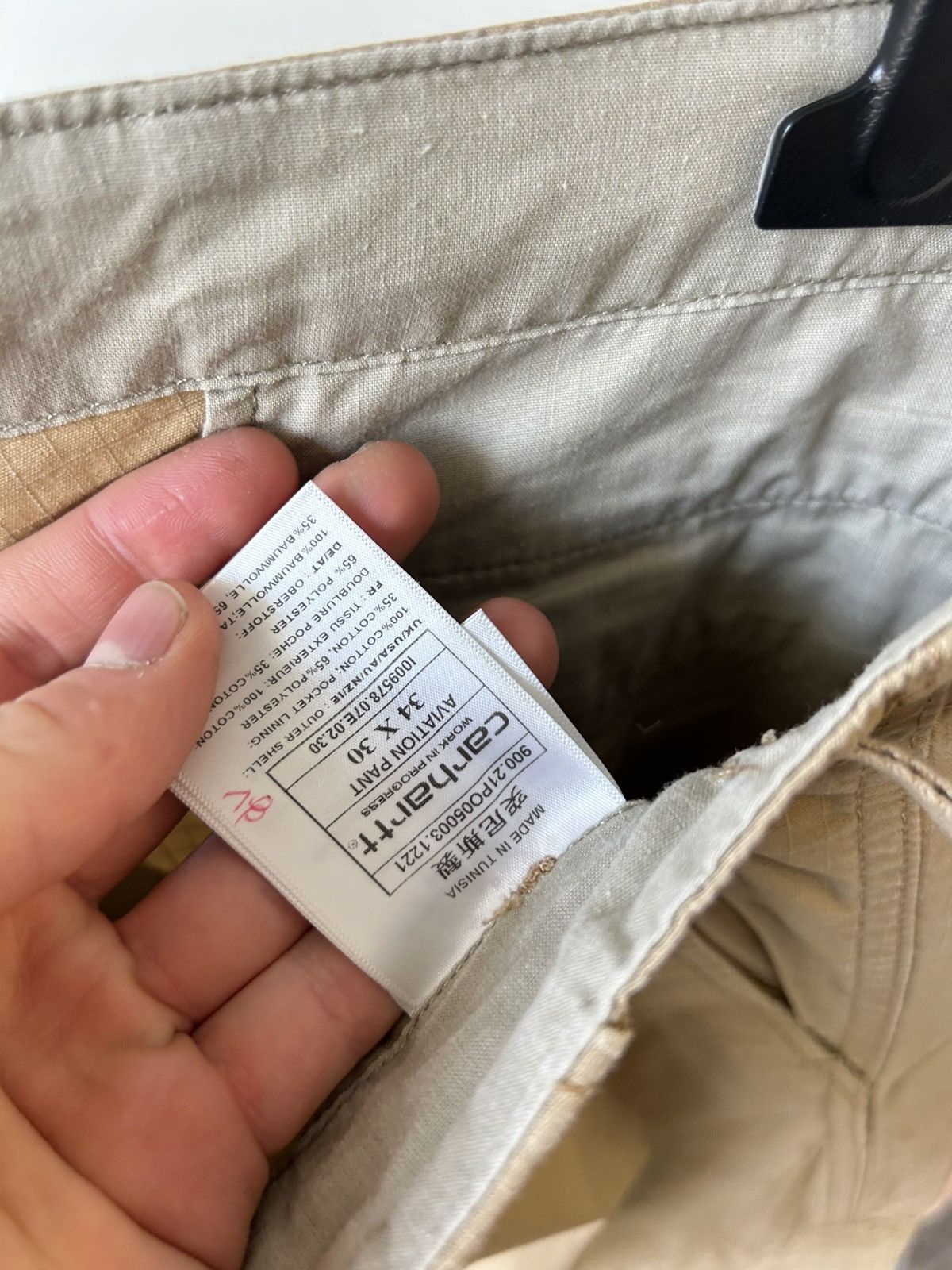 Carhartt × Carhartt Wip Carhartt Aviation pants Size US 34 / EU 50 - 15 Thumbnail