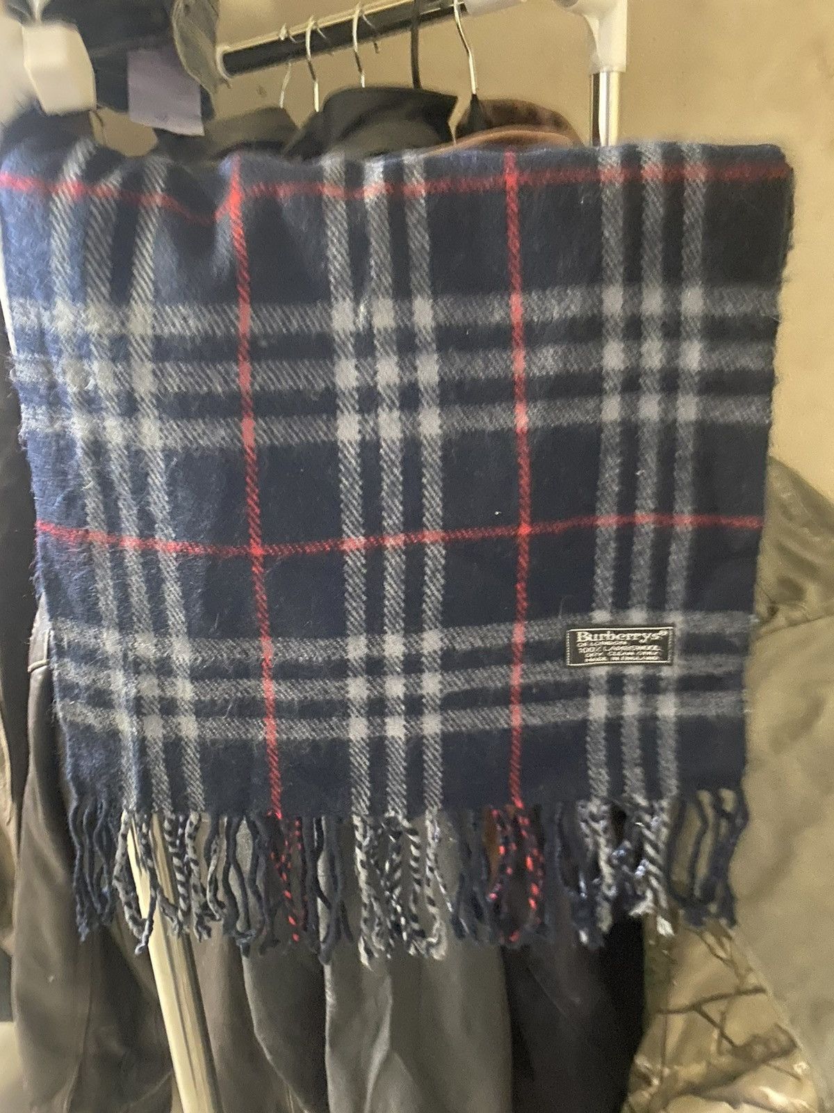 Other Leather bomber jacket paired with free Burberry scarf Size US L / EU 52-54 / 3 - 6 Thumbnail