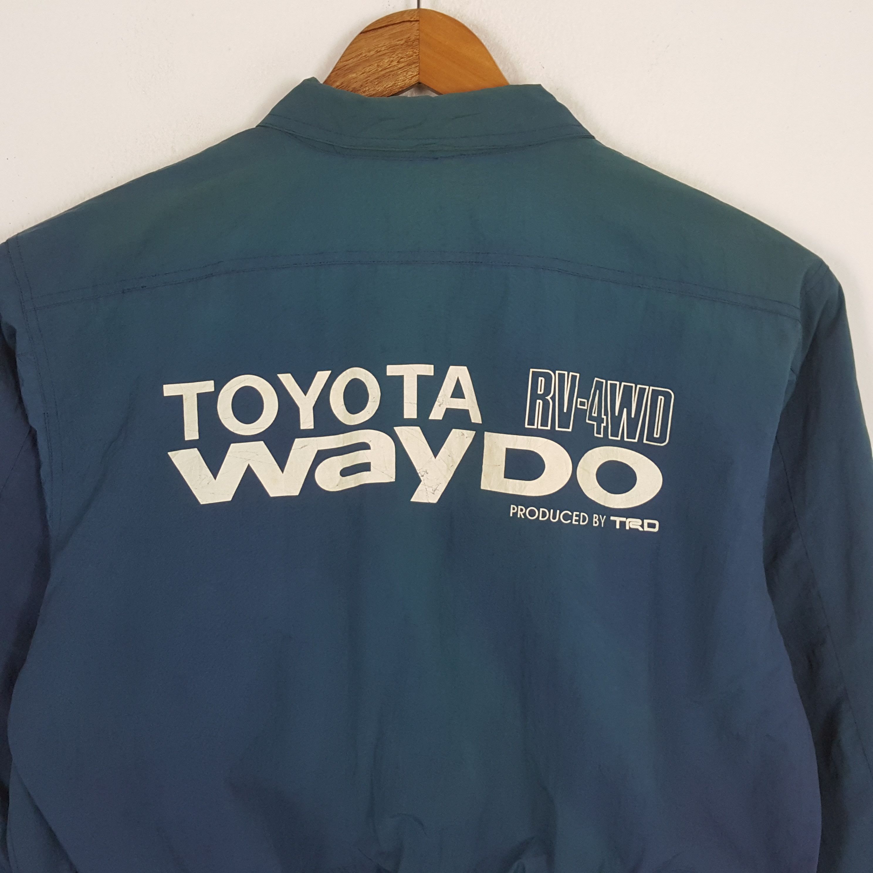 Vintage Vintage TRD TOYOTA WAYDO Racing Team Jacket Size US XL / EU 56 / 4 - 2 Thumbnail