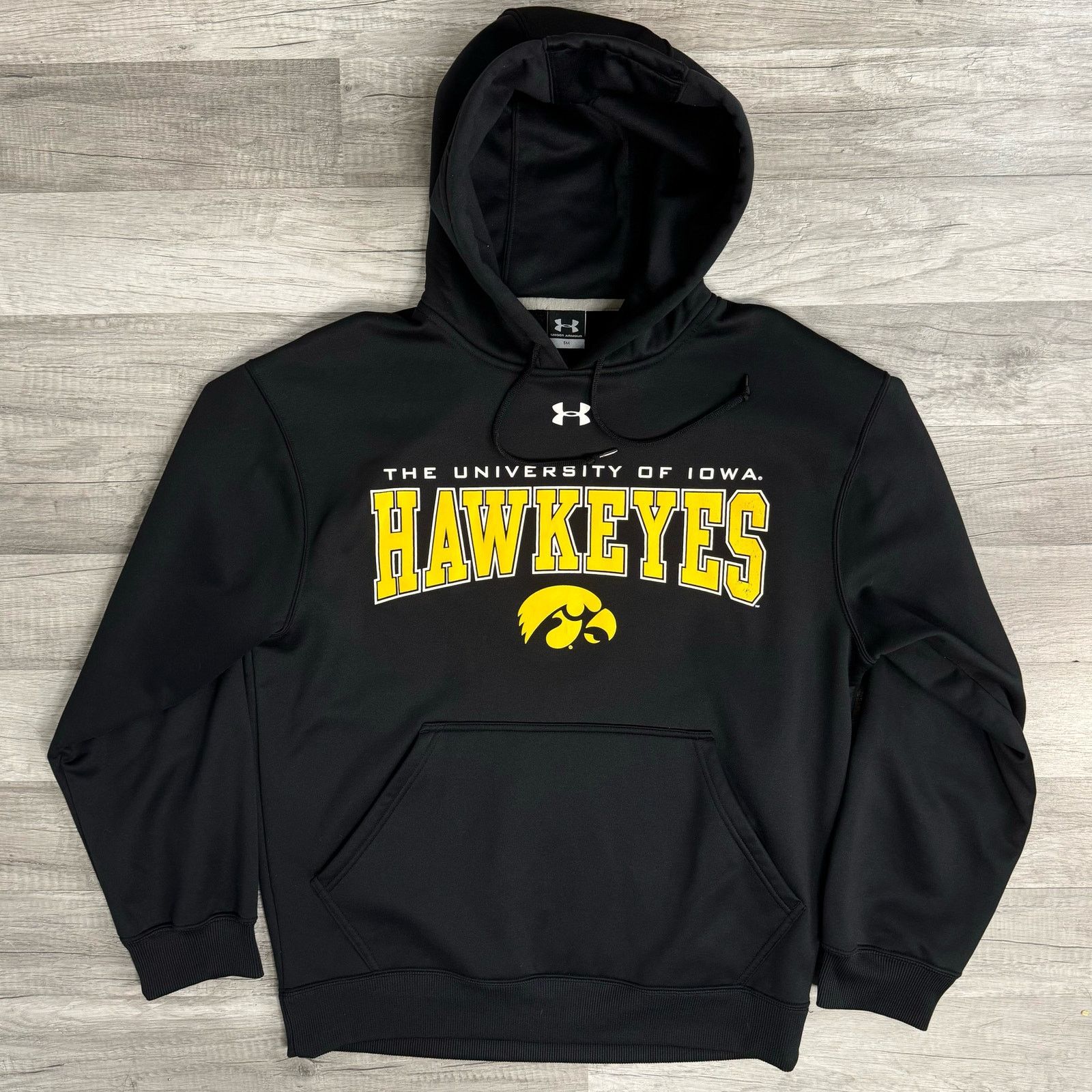 Under Armour Under Armour The University of Iowa Hawkeyes Hoodie Black Size US S / EU 44-46 / 1 - 1 Thumbnail
