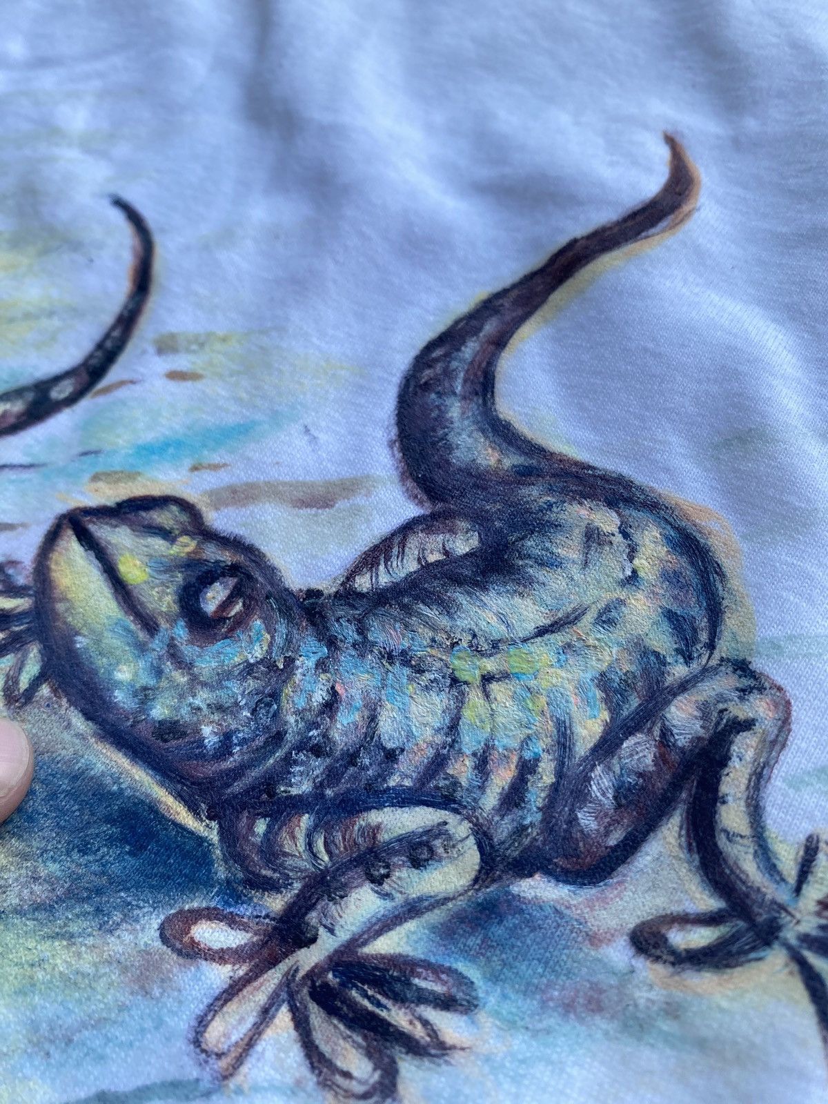 Other 🔗90s handmade bali art native wild life mens shirt xl rare Size US XL / EU 56 / 4 - 17 Thumbnail