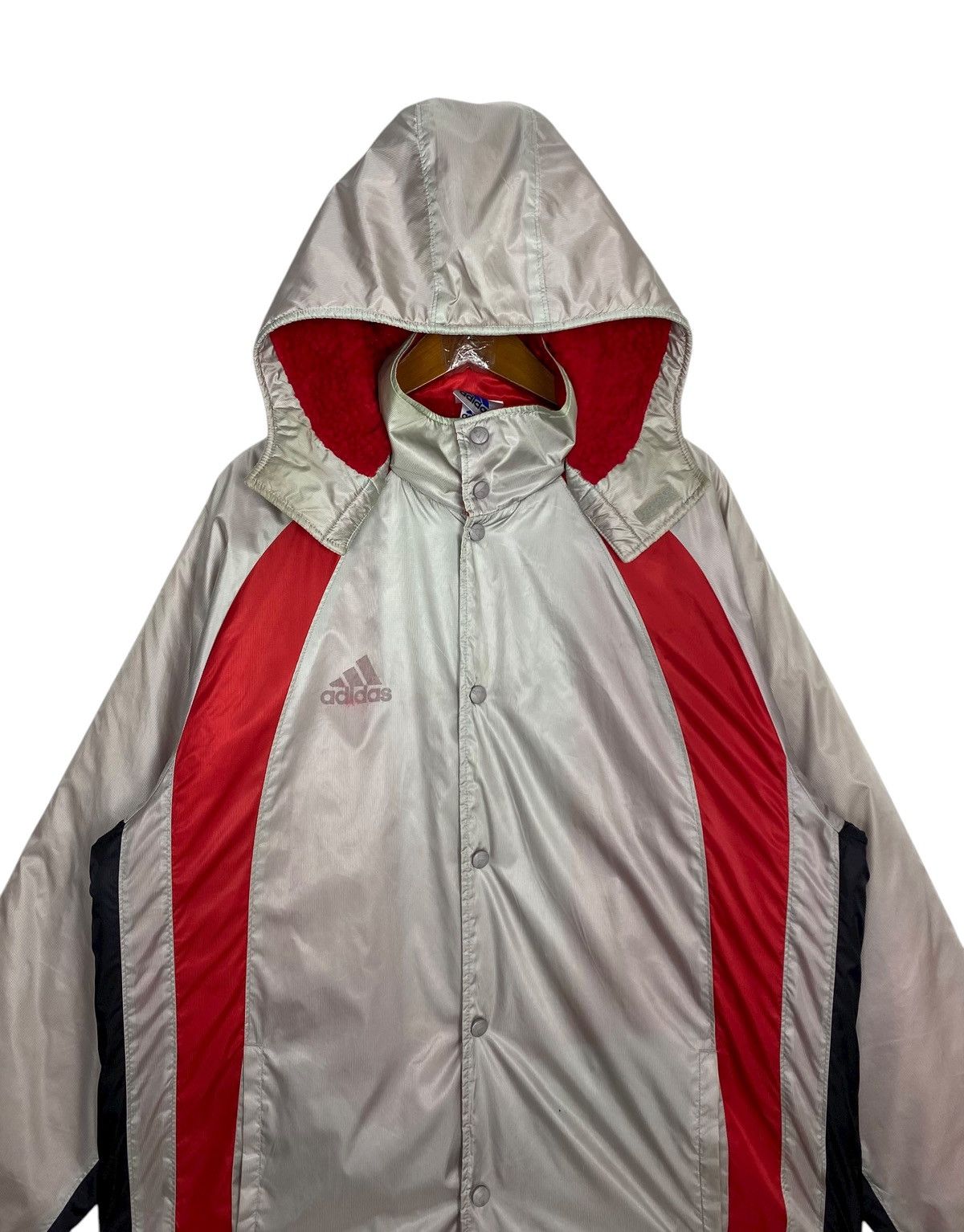 Adidas Rare‼️ Vintage Adidas Parka for Winter Big Logo Size US L / EU 52-54 / 3 - 4 Thumbnail