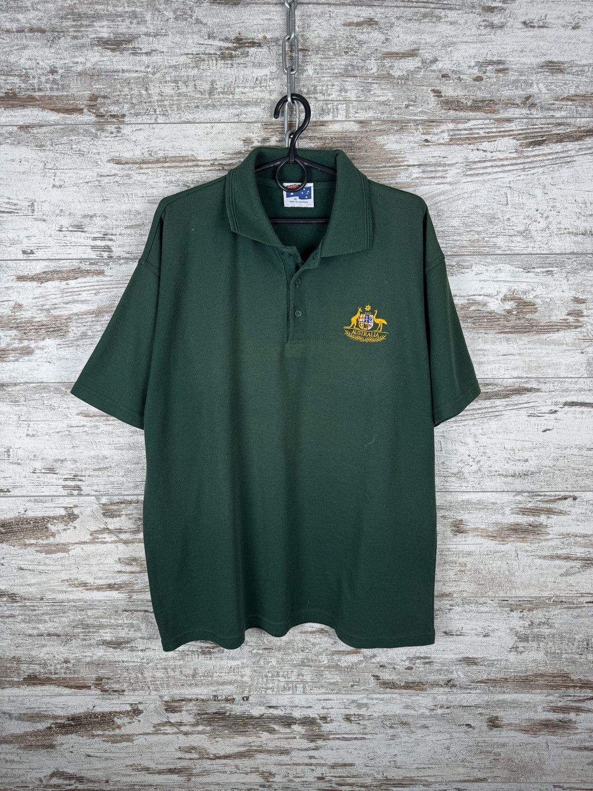 Vintage Mens Vintage Australia rugby polos T-shirt tee size XL Size US XL / EU 56 / 4 - 1 Thumbnail