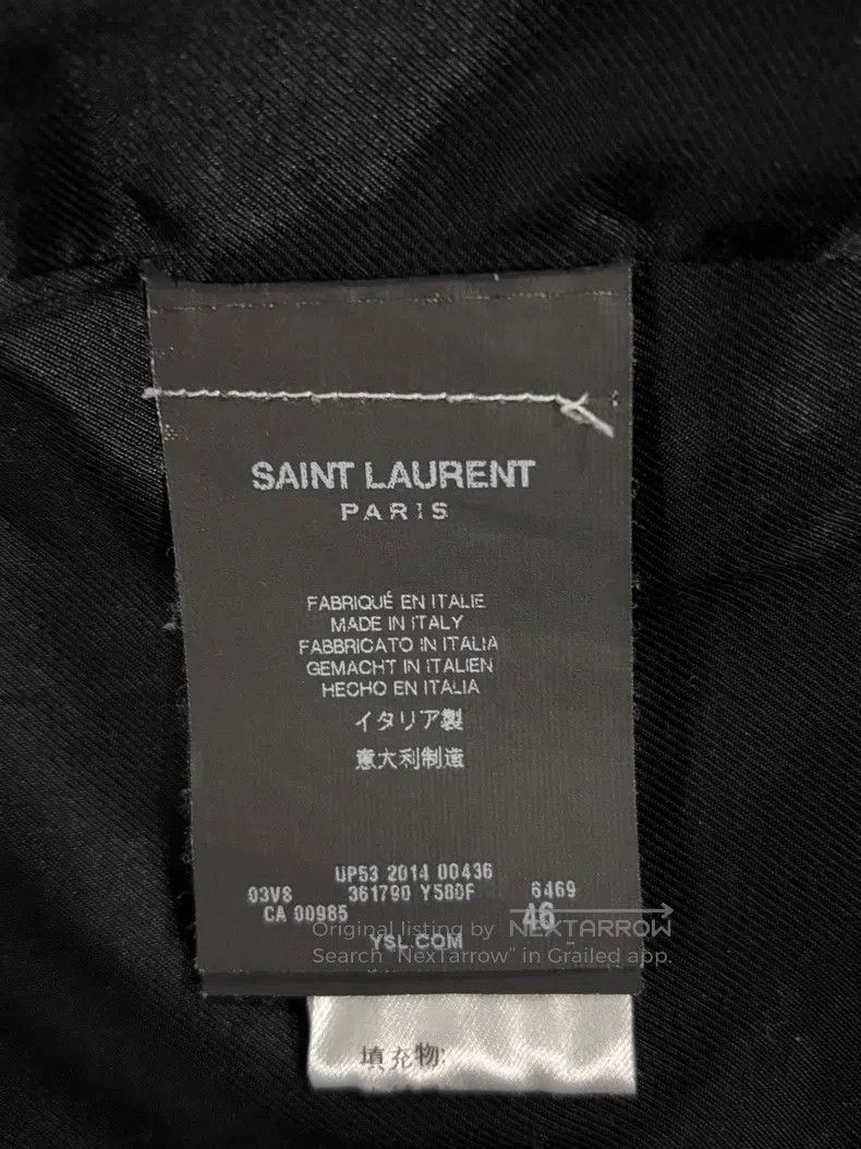 Saint Laurent Paris Saint Laurent Paris Red Leopard Print Baseball Jacket Size US S / EU 44-46 / 1 - 4 Thumbnail