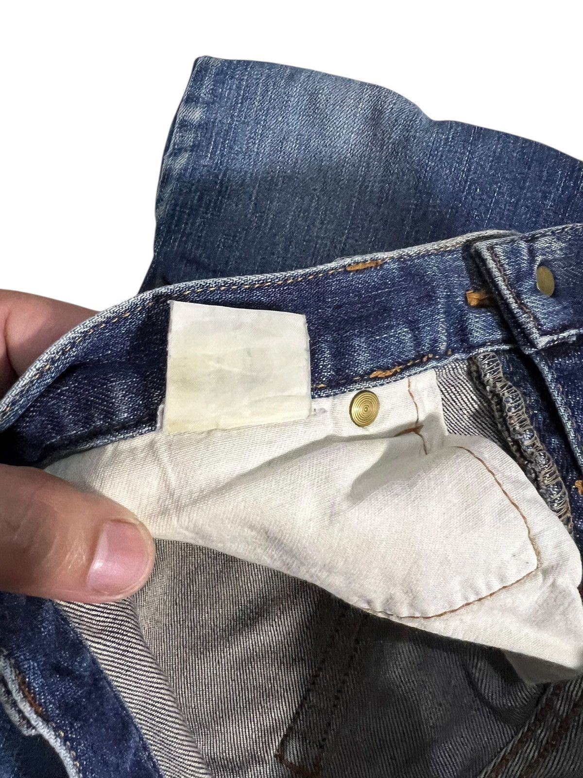 Hysteric Glamour Vintage Hysteric Glamour Low Rise Blue Jean Japan Size US 30 / EU 46 - 18 Thumbnail