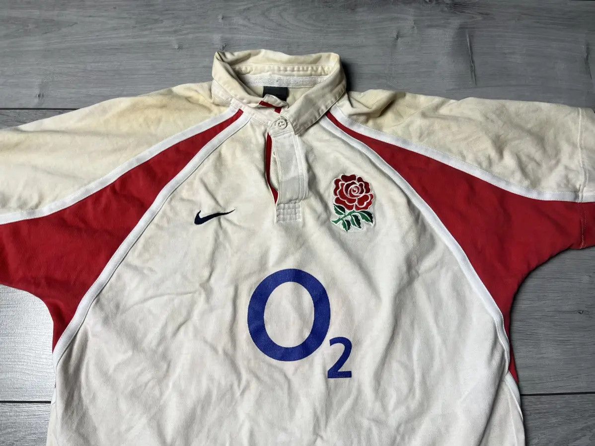 Nike Nike England rugby league T-shirt vintage size XLarge Size US XL / EU 56 / 4 - 3 Thumbnail