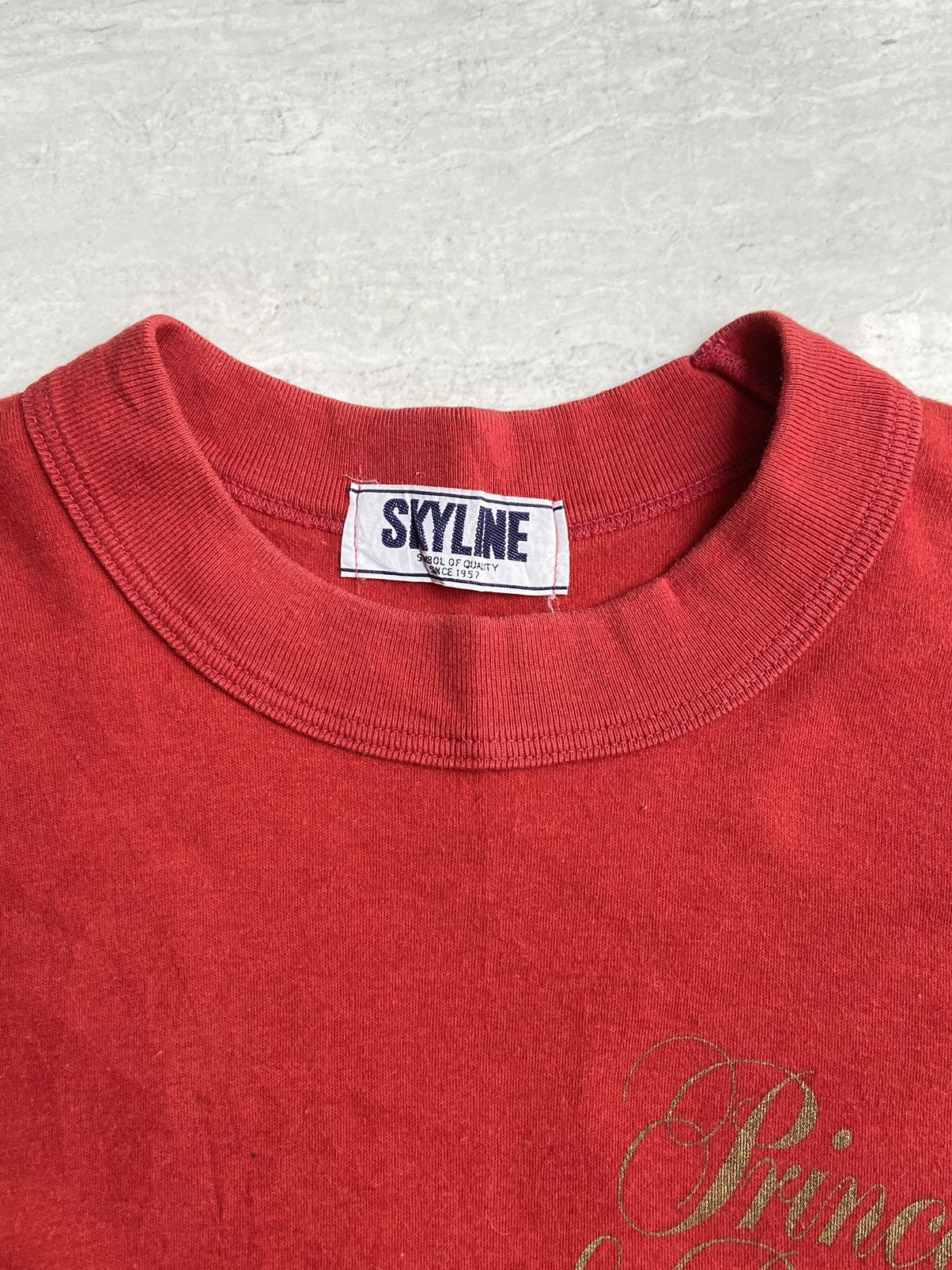 Issey Miyake Issey Miyake SKYLINE Red T-Shirt Size US XXS / EU 40 - 10 Thumbnail