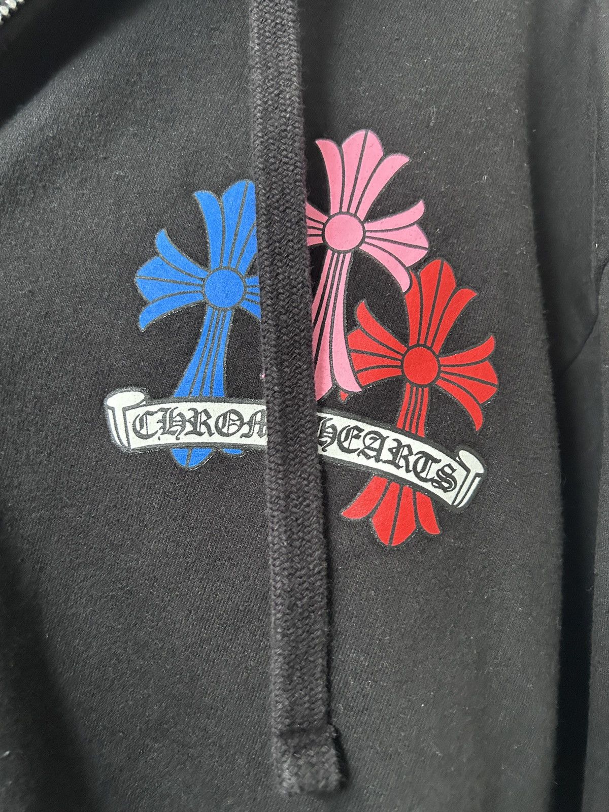 Chrome Hearts Chrome Hearts Cemetery Cross Multi-color Zip Up Hoodie XS Size US XS / EU 42 / 0 - 4 Thumbnail