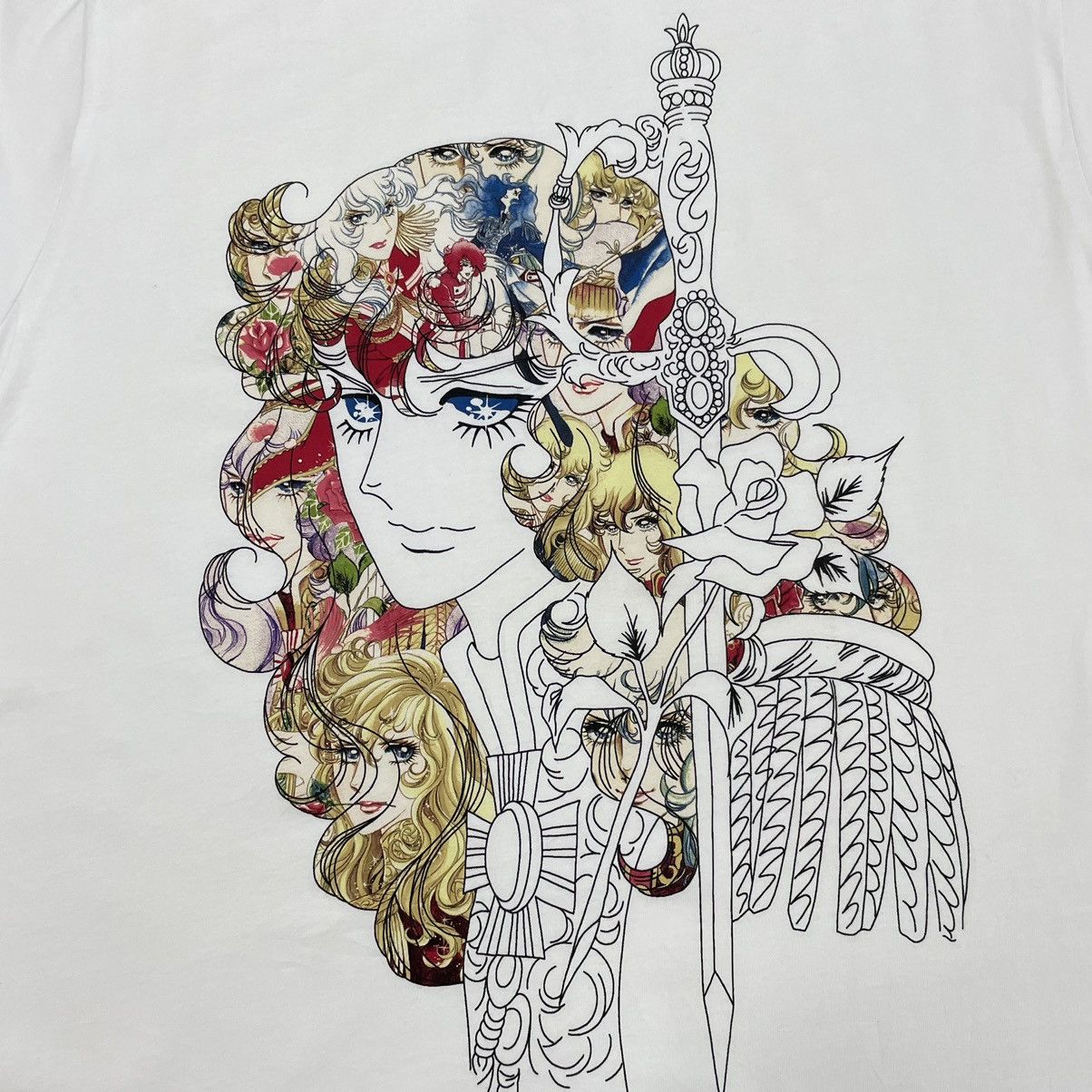 Anime Design Tshirts Store Graniph "The Rose of Versailles" Tee Size US L / EU 52-54 / 3 - 3 Thumbnail