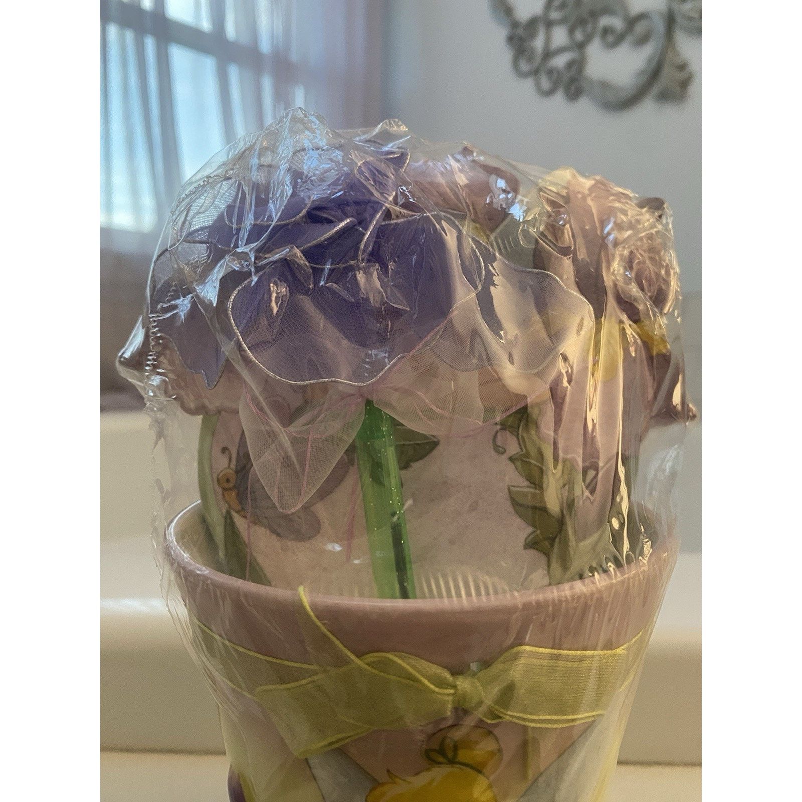 Disney Tinkerbell Flower Pot w/pen & pad Size ONE SIZE - 2 Thumbnail