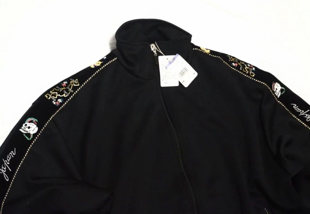 Kapital SKA TAPE TRACK JACKET BLACK Velvet Embroidered Size US M / EU 48-50 / 2 - 6 Thumbnail