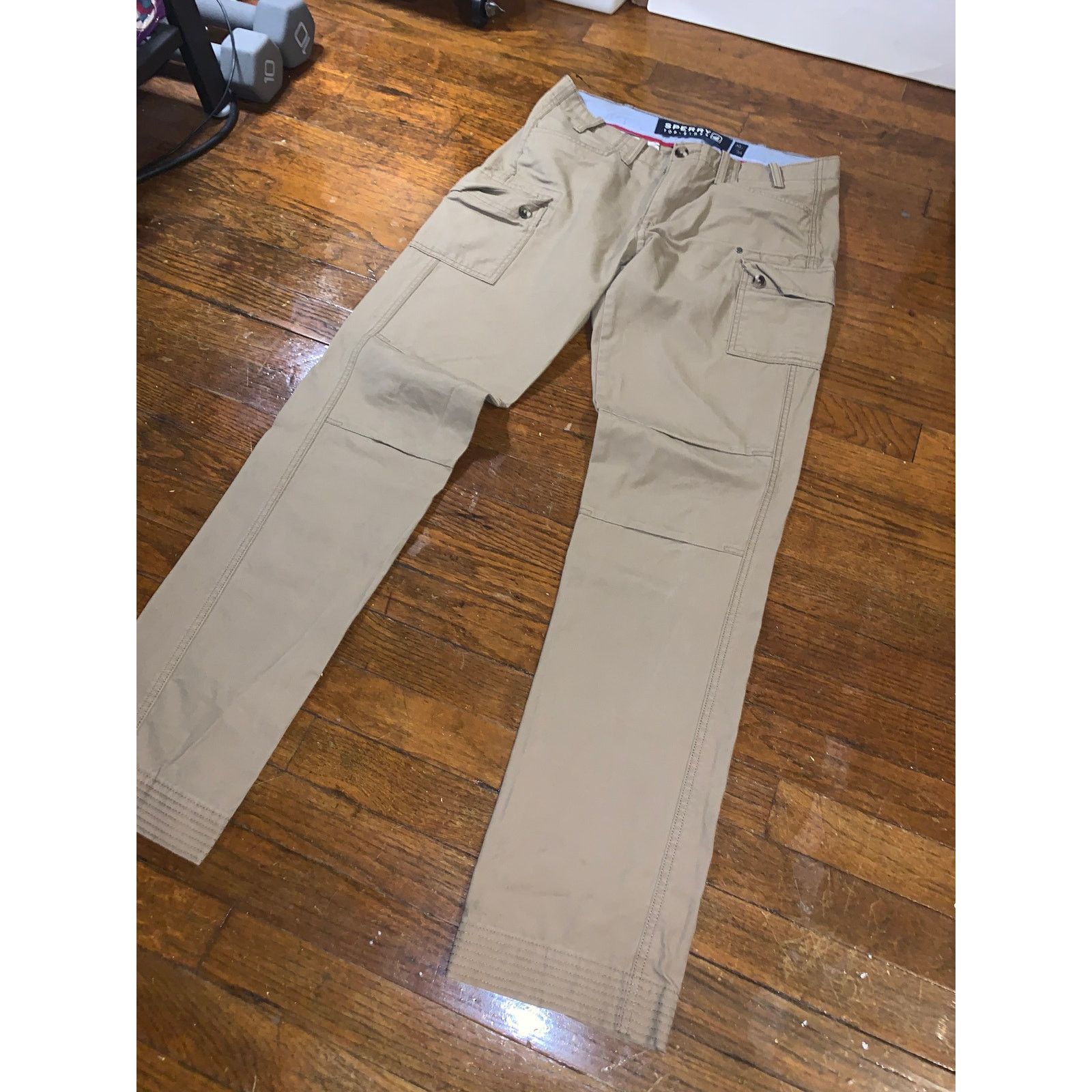 Sperry Sperry Top-Sider Cargo Pants Khaki 33x34 Utility Outdoors Size US 33 - 6 Thumbnail