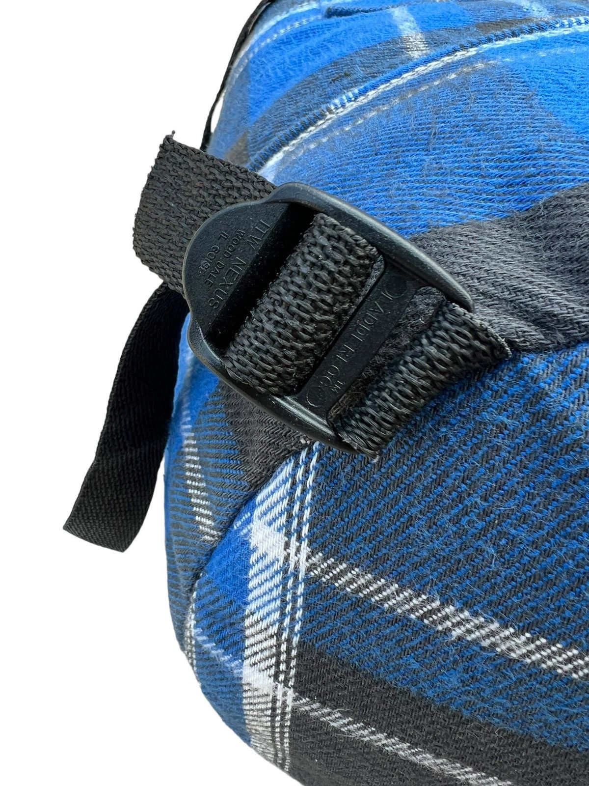 Quiksilver Vintage 80s 90s Quiksilver Tartan Spell Out Backpack Bag Size ONE SIZE - 5 Thumbnail