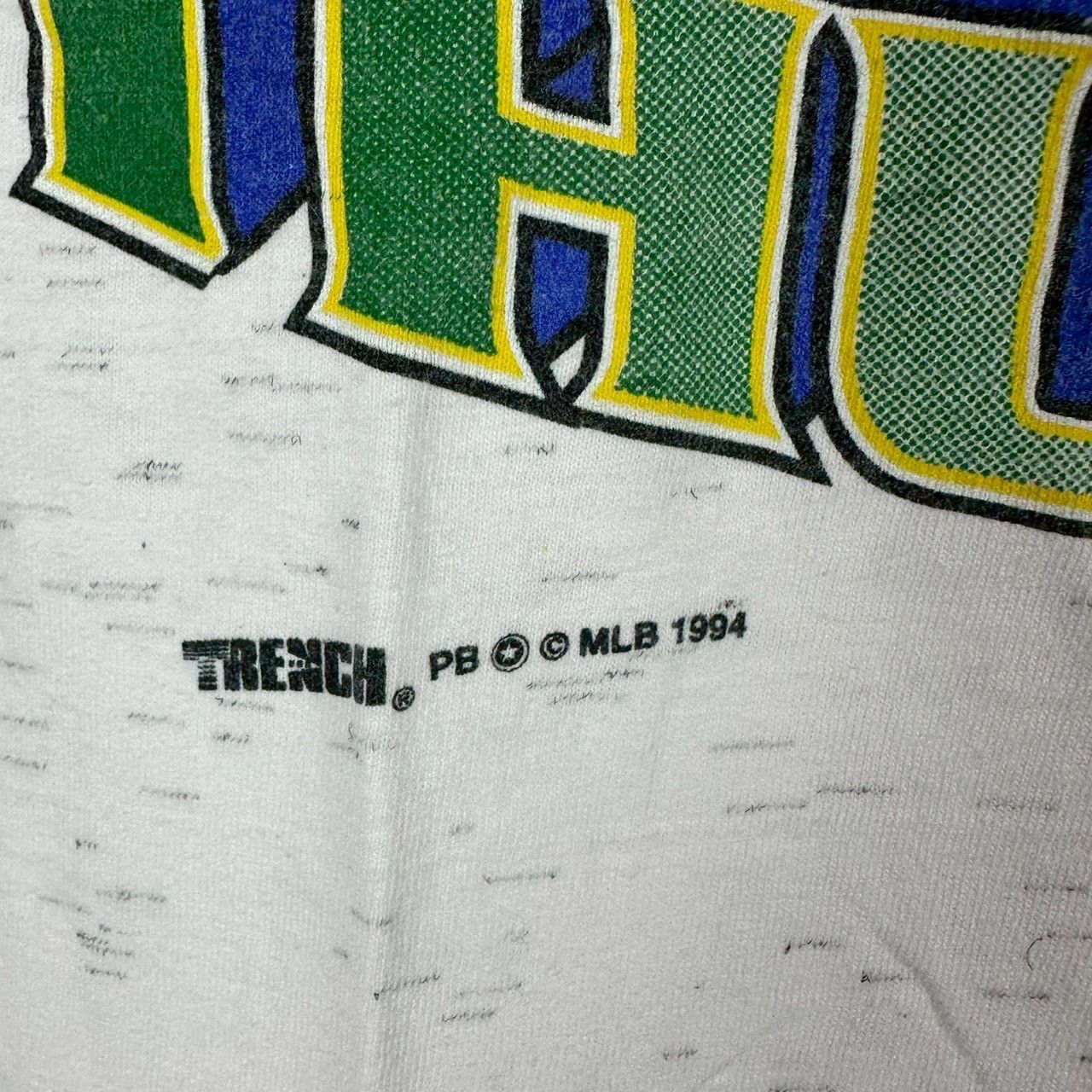 MLB × Vintage Vintage 1994 Trenton Thunder Baseball MLB Medium T-shirt Size US M / EU 48-50 / 2 - 3 Thumbnail