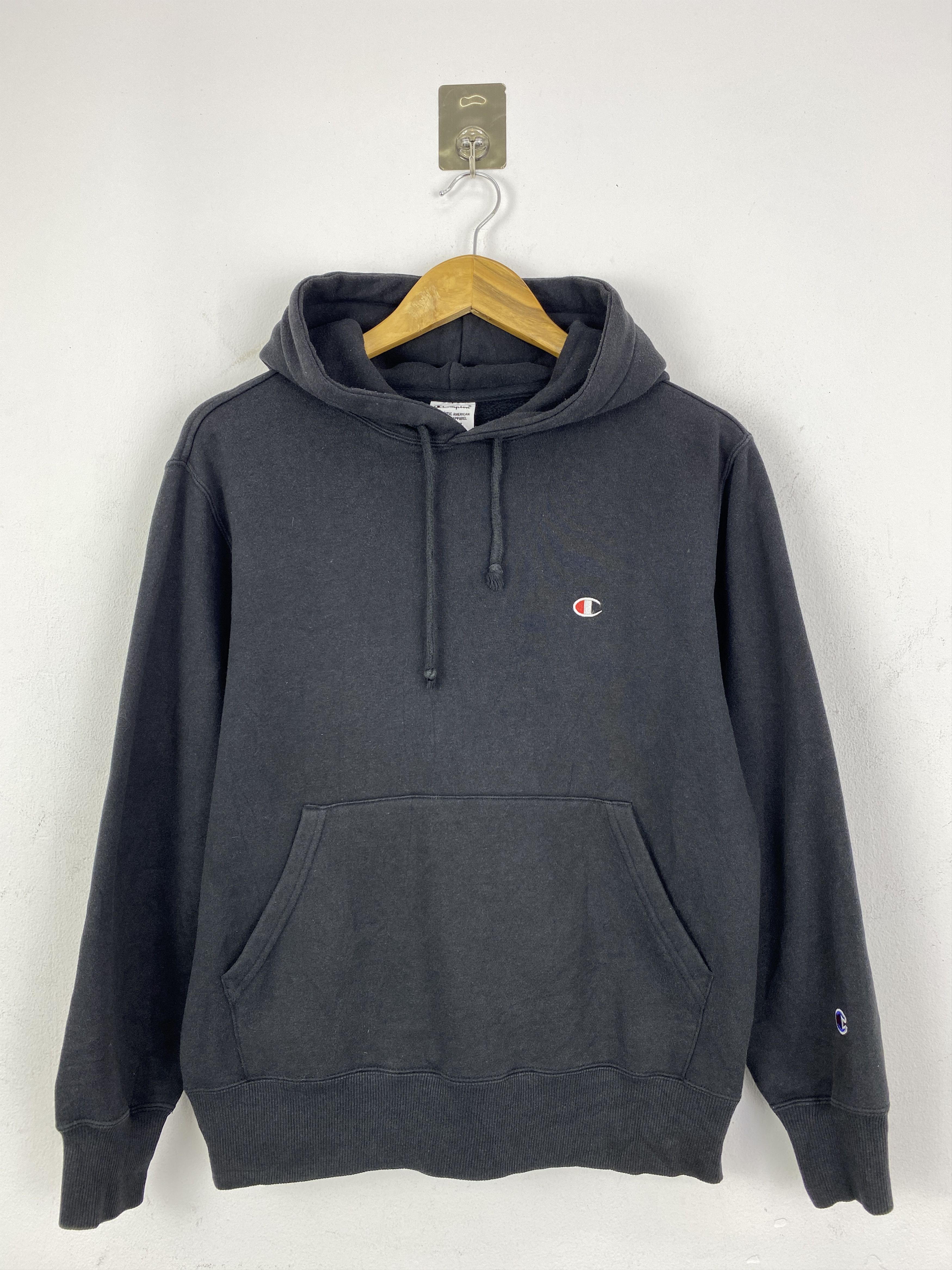 Champion Vintage Champion Pullover Plain Hoodie SH0235 Size US M / EU 48-50 / 2 - 1 Thumbnail