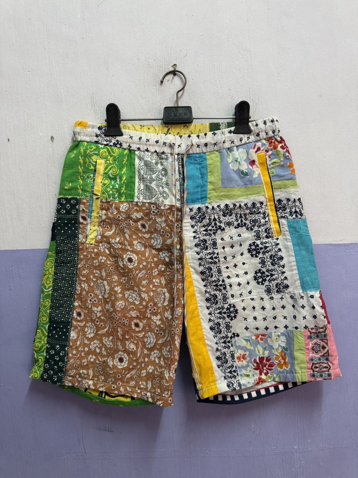 Japanese Brand Seveskig Bandana Patchwork Pants Size US 31 - 5 Thumbnail