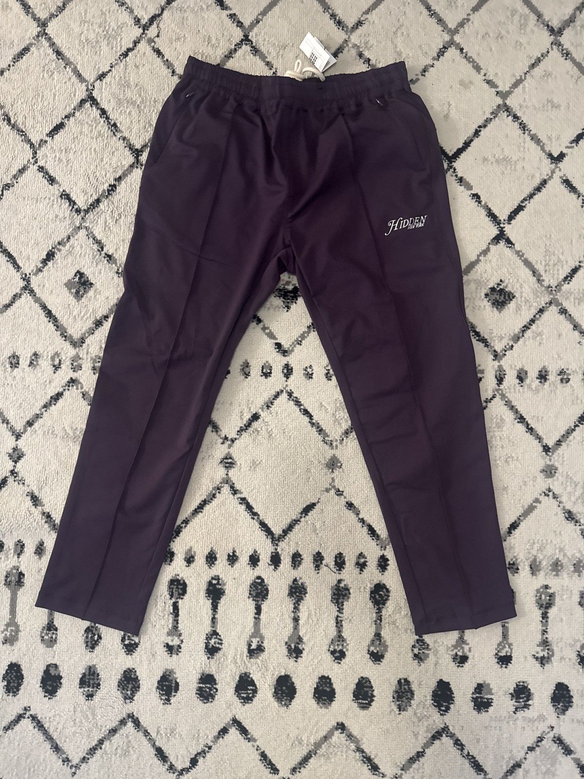 HIDDEN Hidden NY track pants size medium NEW Size US 32 / EU 48 - 1 Thumbnail