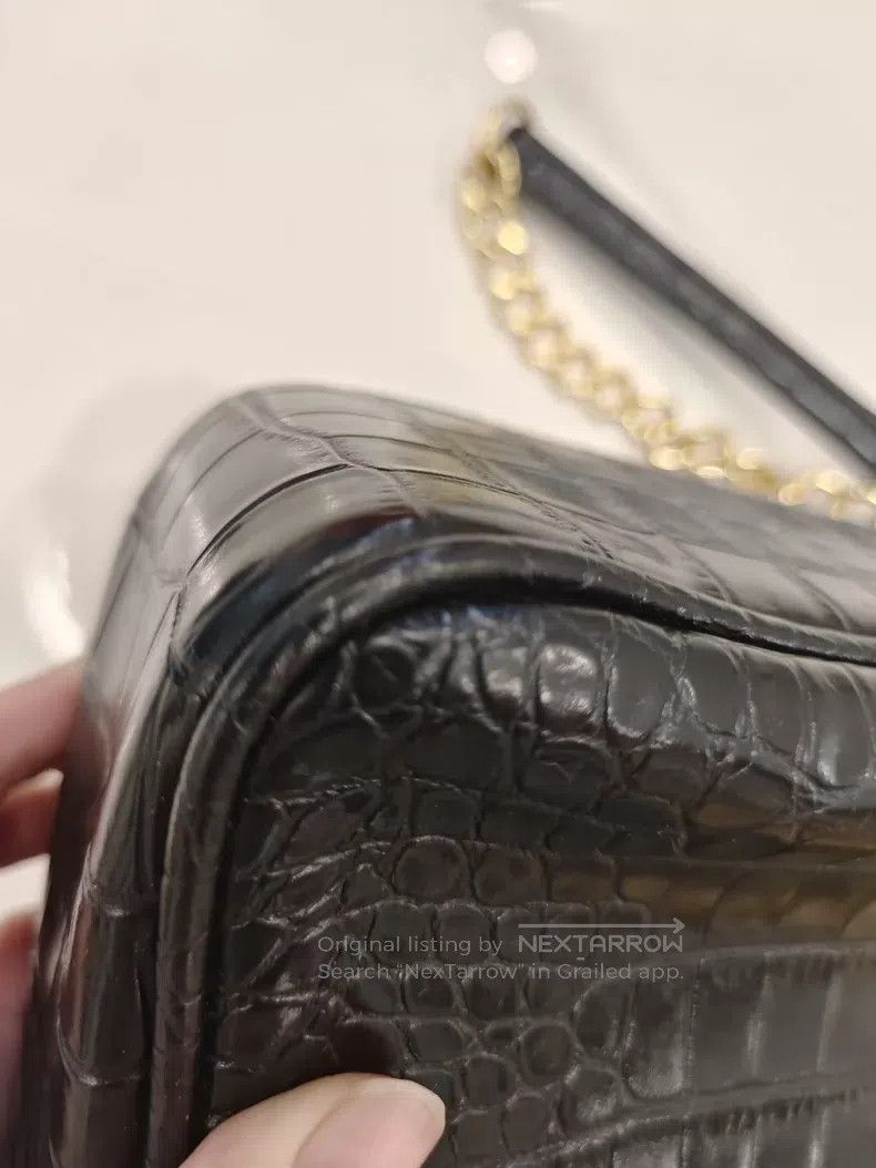 Vivienne Westwood vivienne westwood size os Crocodile Leather Crossbody Bag Size ONE SIZE - 4 Thumbnail