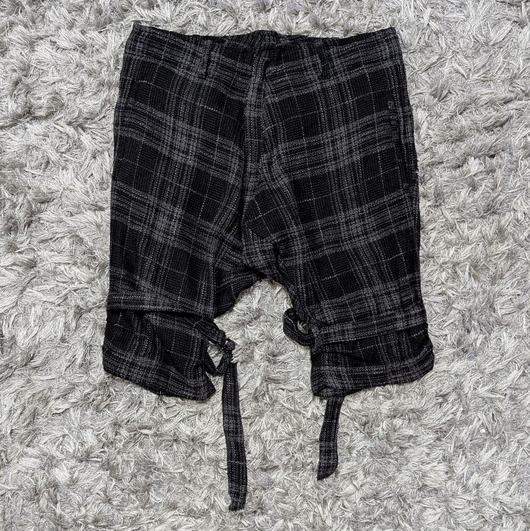 kiryuyrik A/W 2011 Kiryuyrik Yohji Yamamoto Check Bondage Cargo Pants Size US 32 / EU 48 - 2 Thumbnail