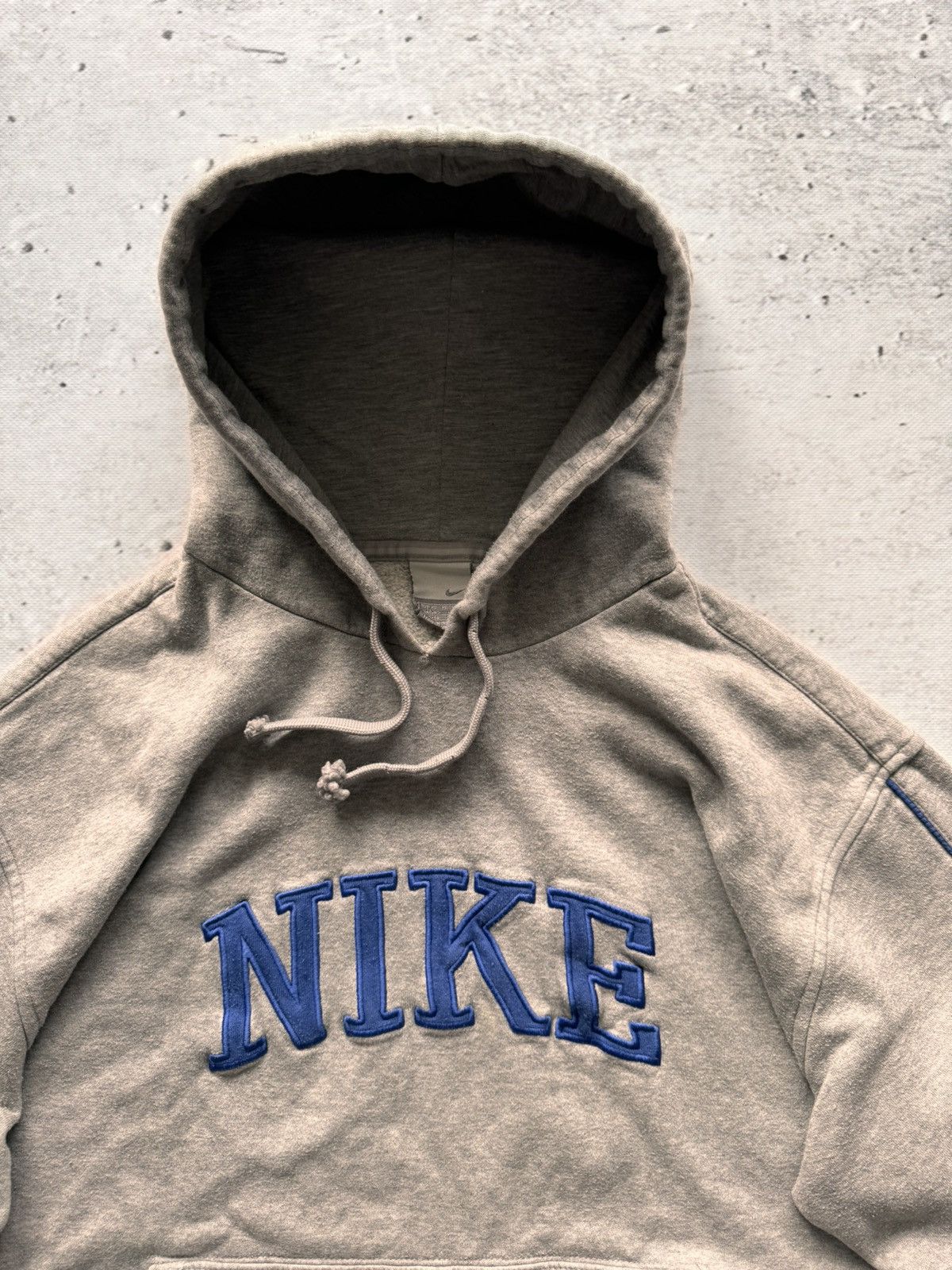 Nike × Vintage NIKE VINTAGE CENTER LOGO OVERSIZE BOXY HOODIE Size US XL / EU 56 / 4 - 5 Thumbnail