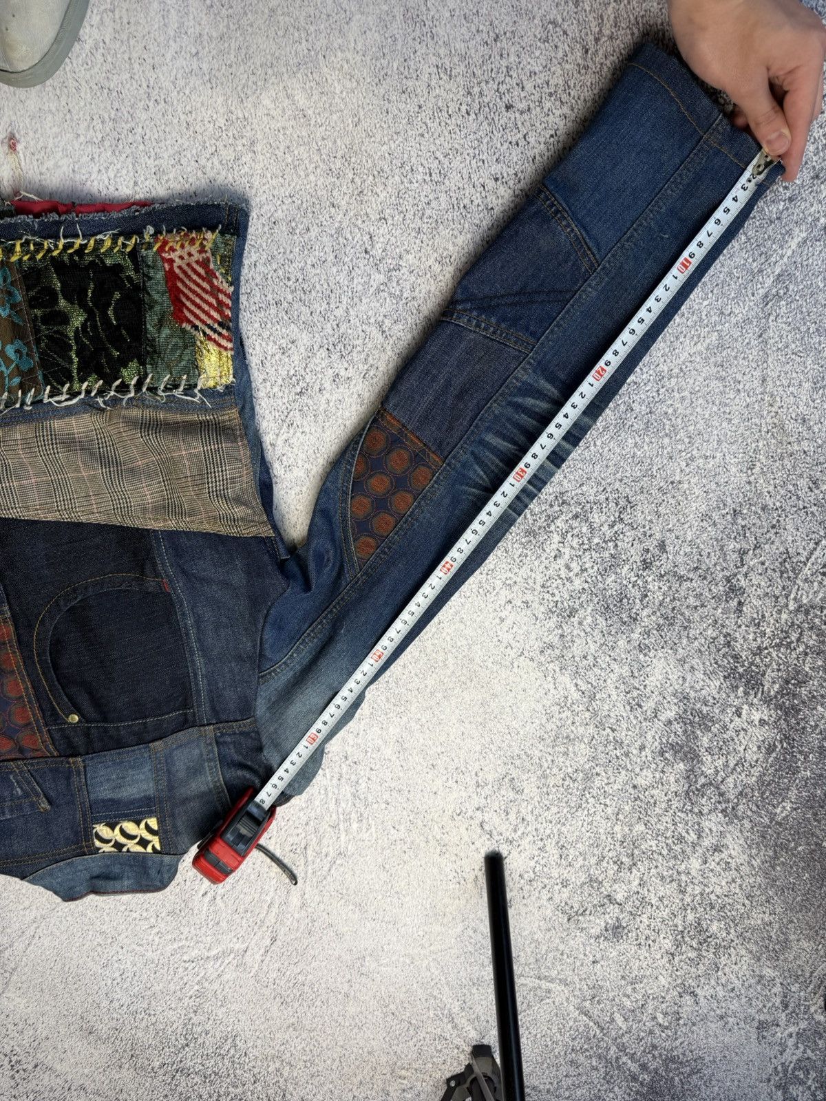 Desigual Vintage Designer Patch work Denim Jackets Y2K Japanese Size M / US 6-8 / IT 42-44 - 21 Thumbnail