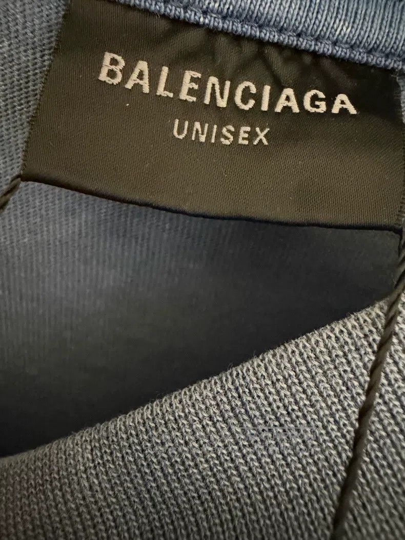 Balenciaga Balenciaga New Pale Blue Coke Printed Short Sleeve Size US XS / EU 42 / 0 - 3 Thumbnail