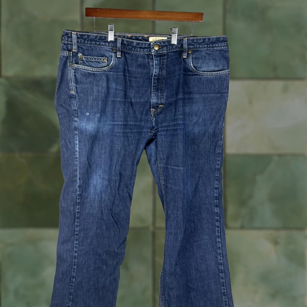 Orvis Orvis Jeans Mens 40x30 Blue American Denim Made In USA 100% Cotton Straight Leg Size US 40 / EU 56 - 1 Thumbnail