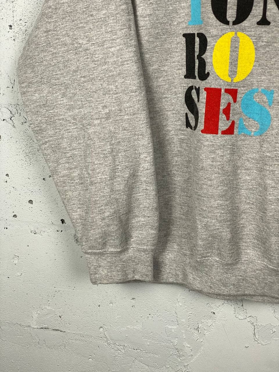 Band Tees × Vintage Vintage Rare The Stone Roses Be Adored Sweatshirt Oasis Blur Size US L / EU 52-54 / 3 - 4 Thumbnail