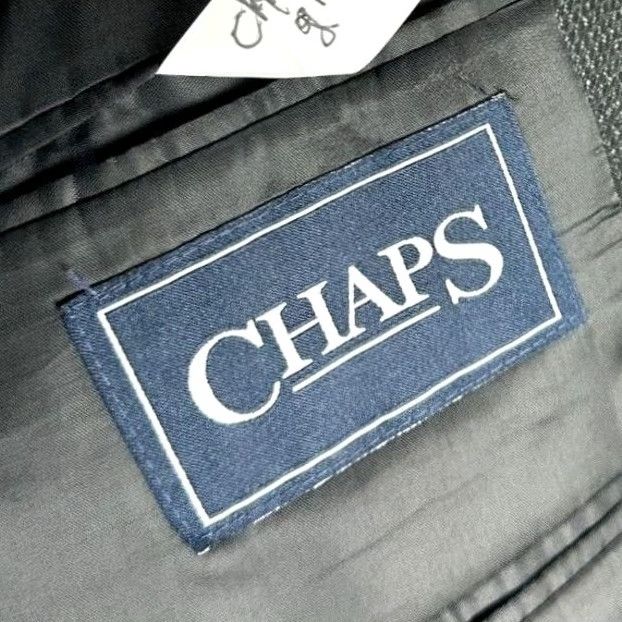 Chaps Chaps Blazer Mens 46R Grey Two-Button Tuxedo Jacket Coat Suit Blazer New Yardage? Size 46R - 5 Thumbnail