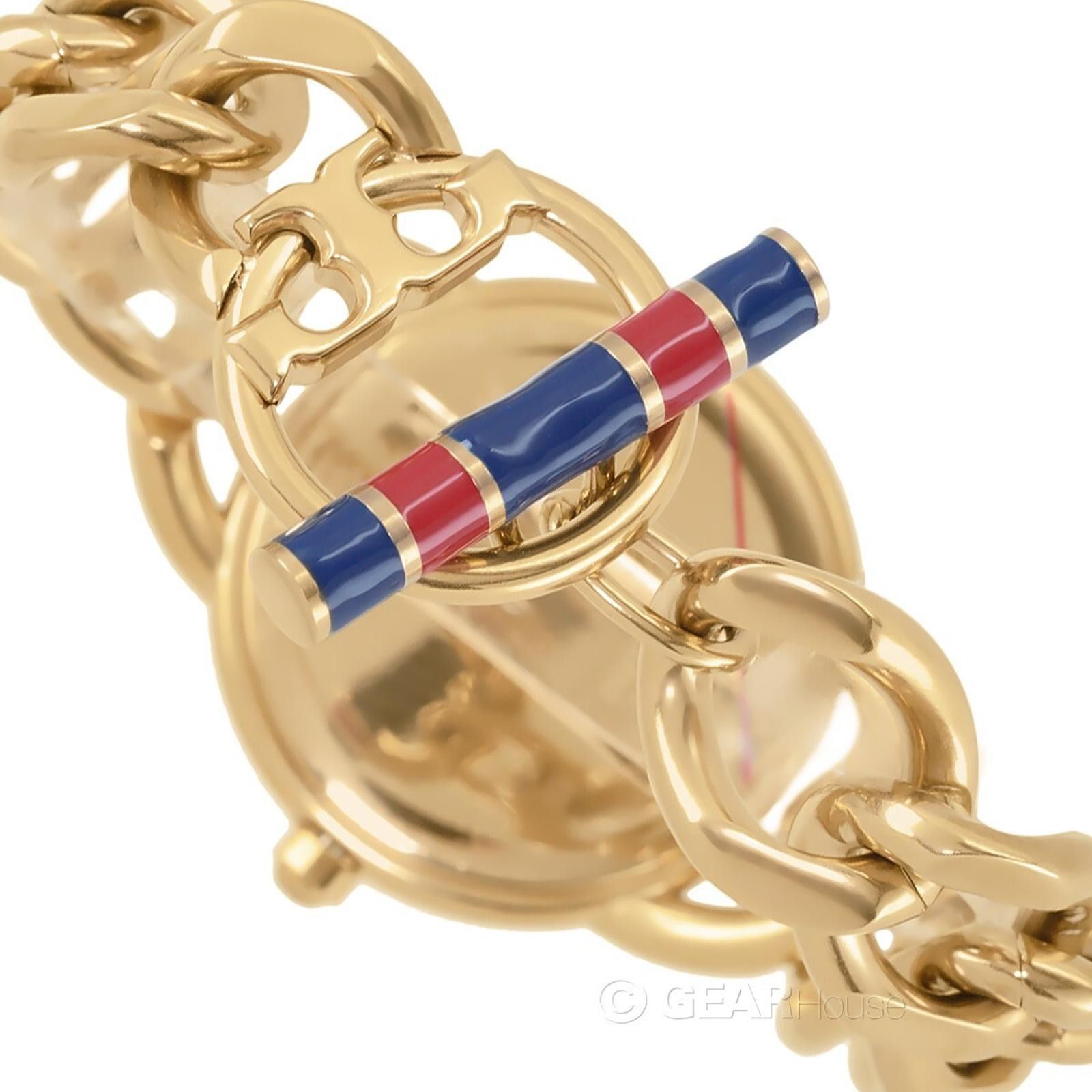 Other TORY BURCH Ravello Women's Gold Watch, Navy Blue Dial Size ONE SIZE - 5 Thumbnail