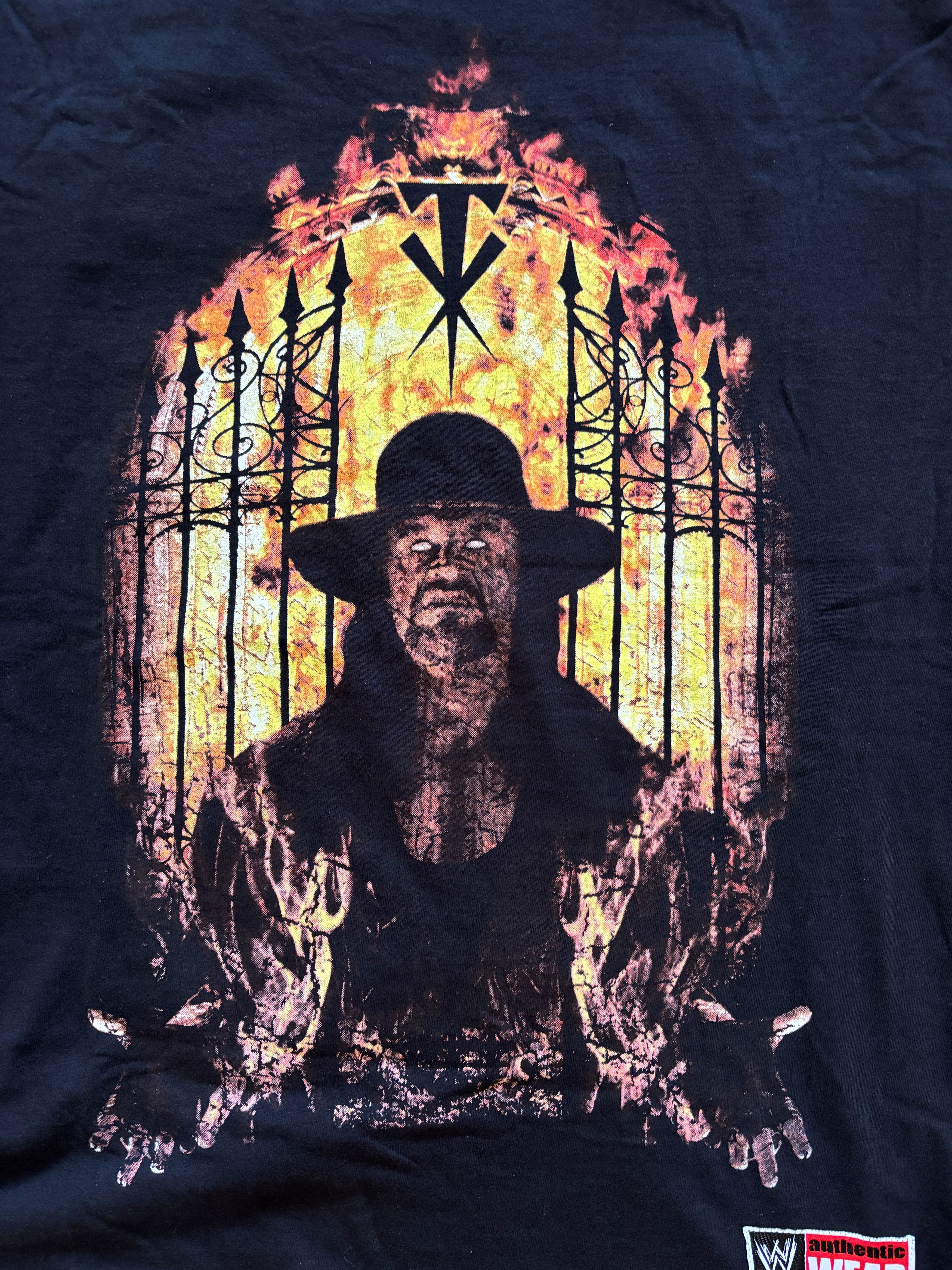 WWE The Undertaker Hells Gates 2009 WWE Tshirt Size US M / EU 48-50 / 2 - 3 Thumbnail