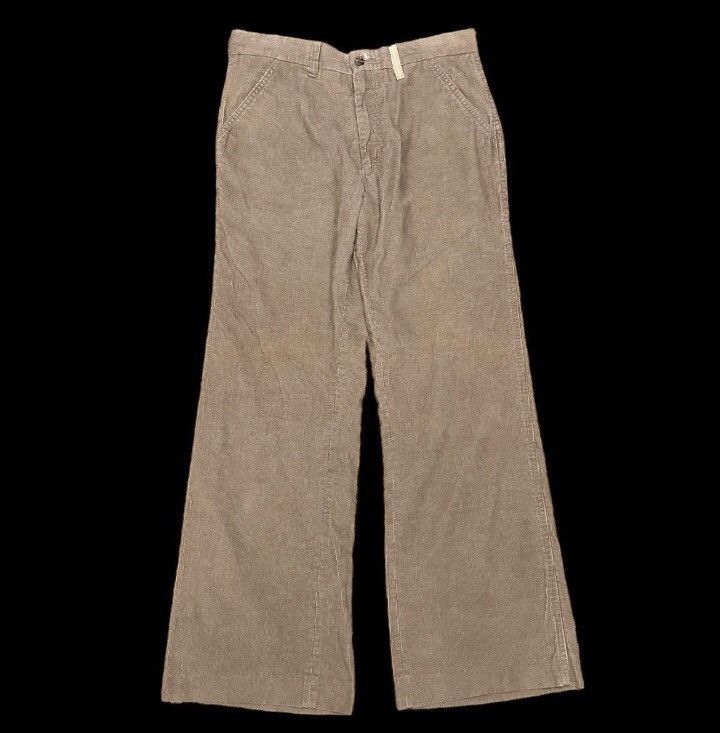 Levi's FLARE⚡️⚡️70s LEVIS PANATELA CORDUROY PANTS Size US 31 - 1 Thumbnail