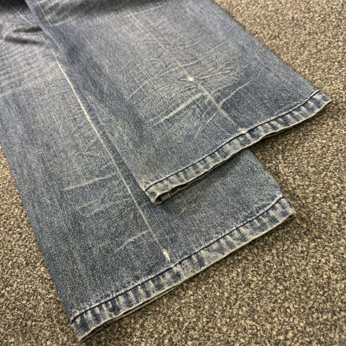 Hypebeast Vans Skateboard Dungaree Baggy Pants Y2k Style Size US 32 / EU 48 - 10 Thumbnail