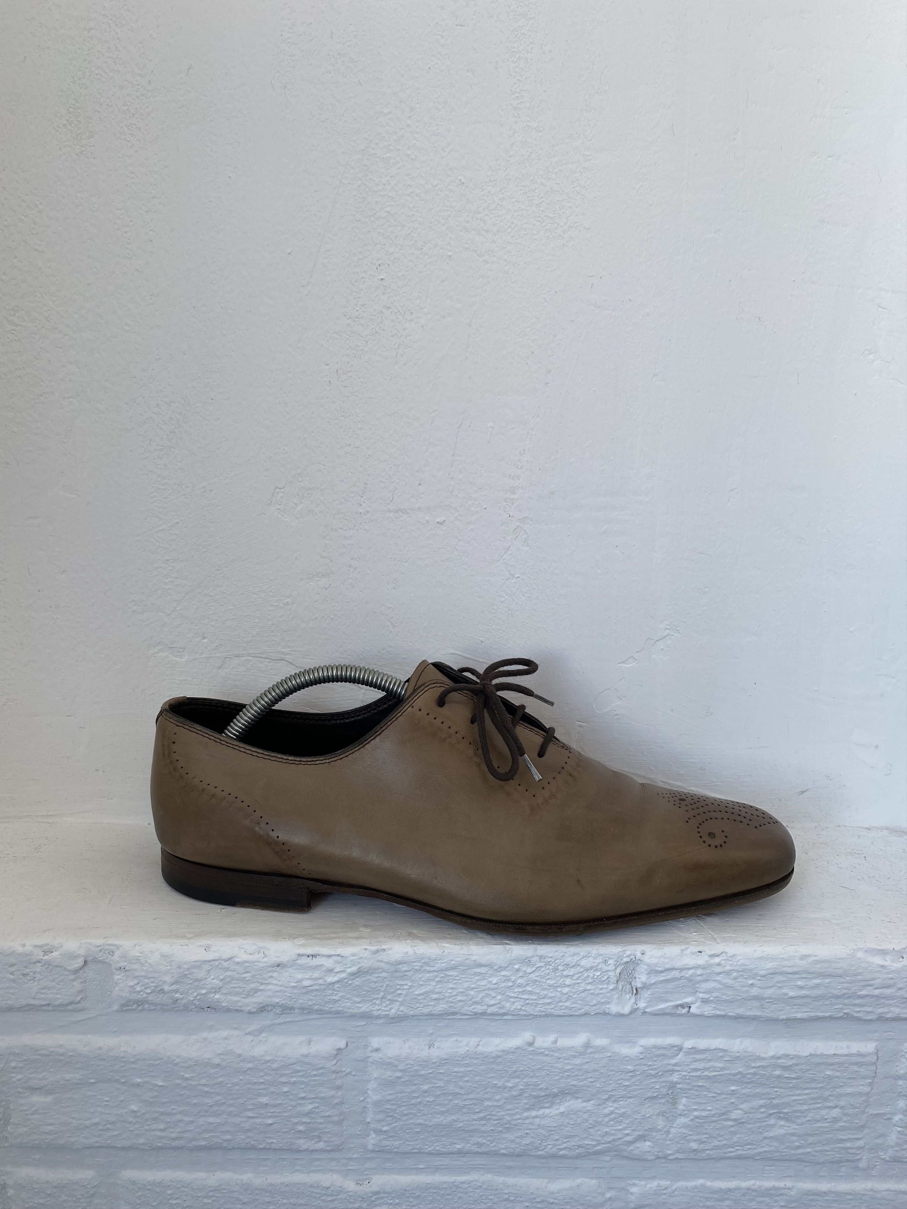 Botegga Veneta brown brogue shoes