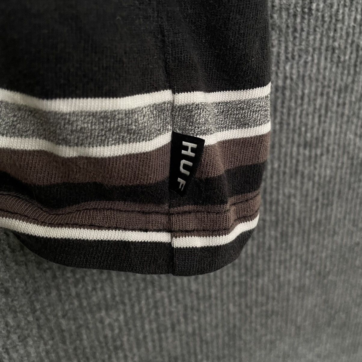 Huf HUF Worldwide Stripes Skater T Shirt Size US M / EU 48-50 / 2 - 3 Thumbnail