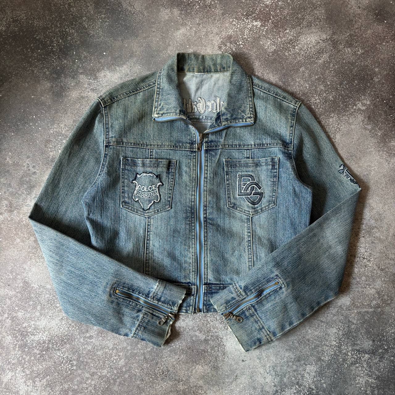Dolce & Gabbana Dolce & Gabbana D&G Vintage Denim Jacket Size M / US 6-8 / IT 42-44 - 2 Thumbnail