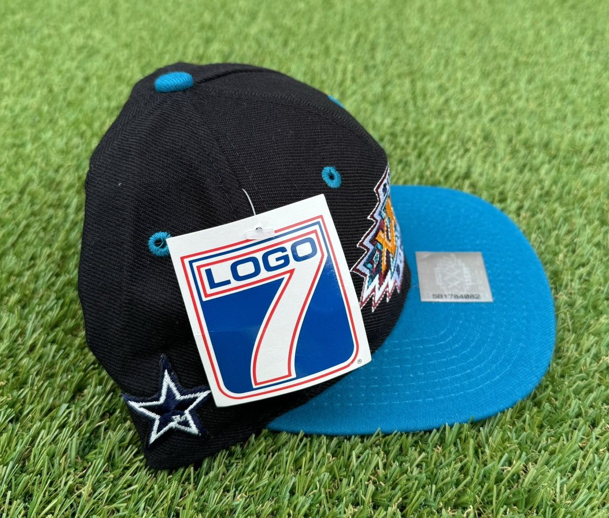 Logo 7 × Vintage Vintage 1996 NFL Super Bowl XXX Snapback Hat Size ONE SIZE - 2 Thumbnail