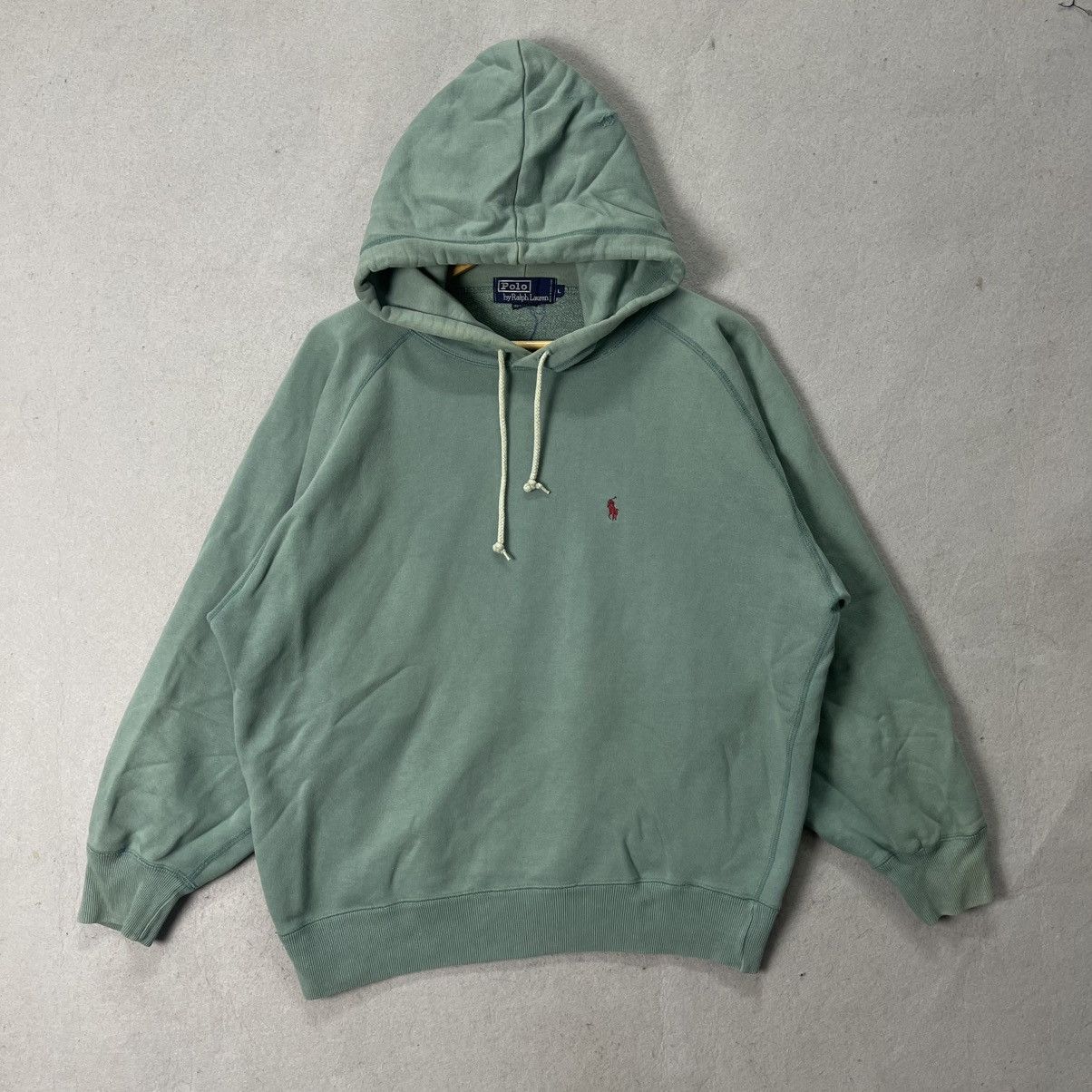 Polo Ralph Lauren Polo by Ralph Lauren Sage Green Hoodie 100% Cotton Size L Size US L / EU 52-54 / 3 - 1 Thumbnail