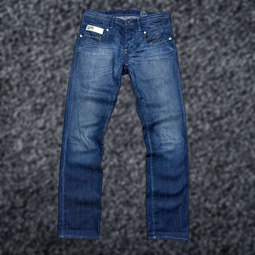 G-Star G-Star RAW Blade Slim Mens Denim Jeans Size 31 Blue Stars Pants 31 Jeans Mens Shades Women? Size US 31 - 1 Thumbnail