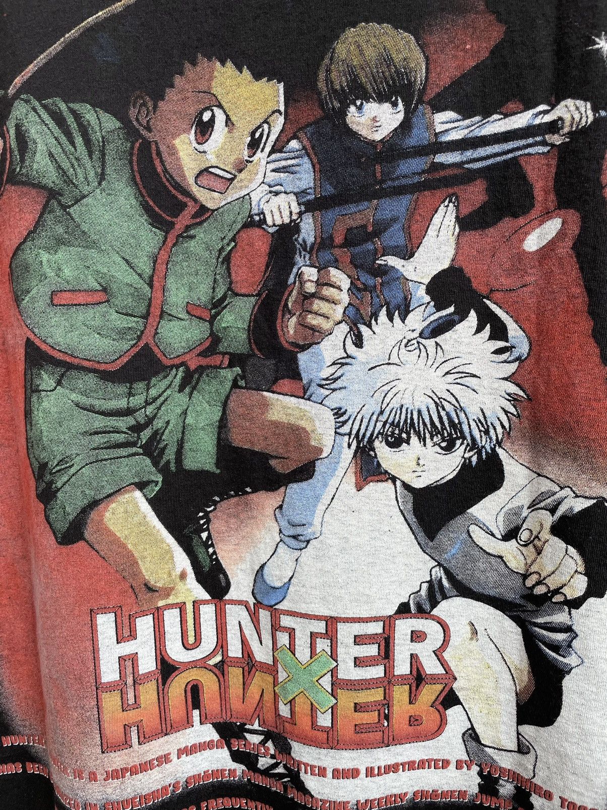 Anime HUNTER X HUNTER MODERN BOOTLEG T-SHIRT Size US L / EU 52-54 / 3 - 6 Thumbnail