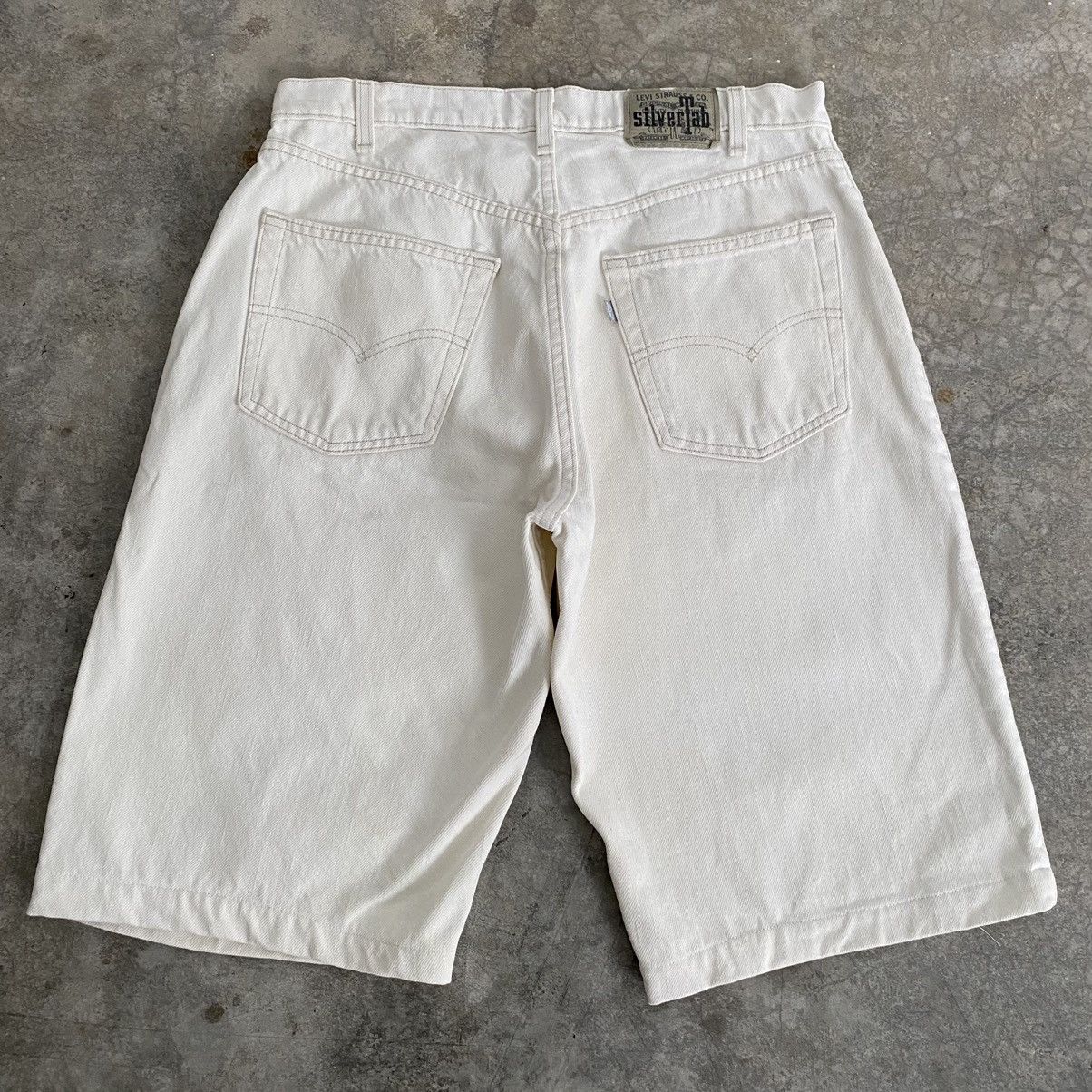 Levi's VTG 1993 Levis Silvertab Loose Baggy Denim Shorts Jorts Size US 32 / EU 48 - 11 Thumbnail