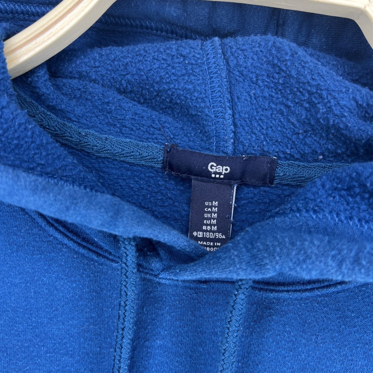 Gap × Vintage Gap Vintage Hoodie Navy Big Logo Spellout Retro Y2K Drill Size US M / EU 48-50 / 2 - 5 Thumbnail